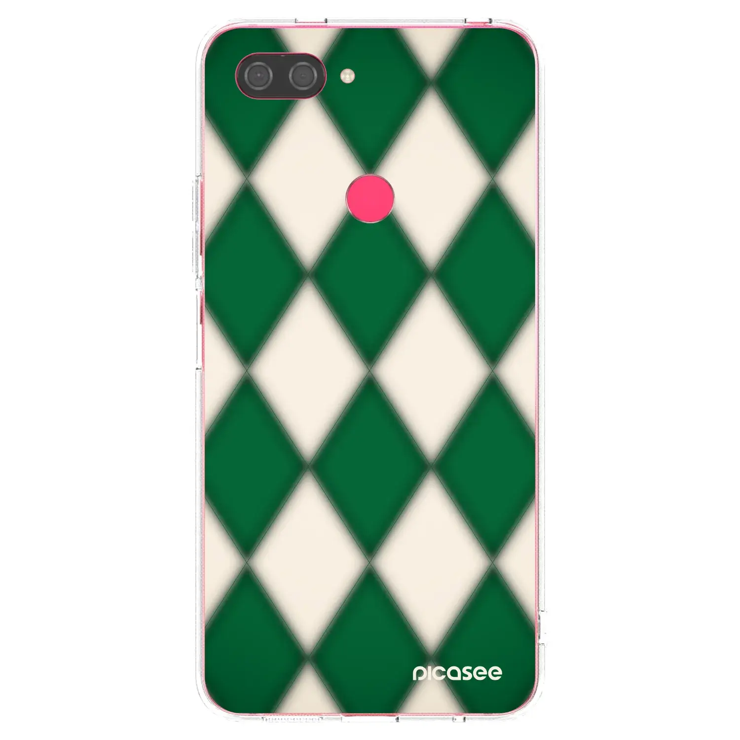 Silikonový průhledný obal pro Xiaomi Mi 8 Lite - Emerald Diamond