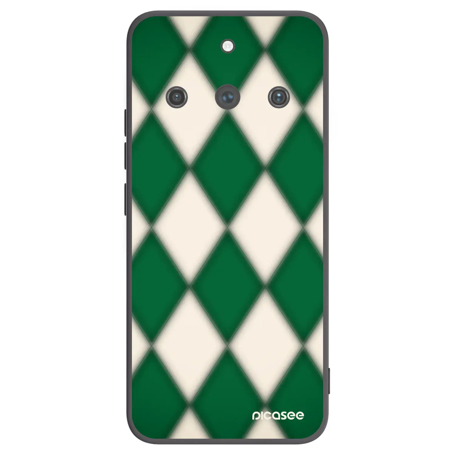 Silikonový černý obal pro Realme 11 Pro+ - Emerald Diamond