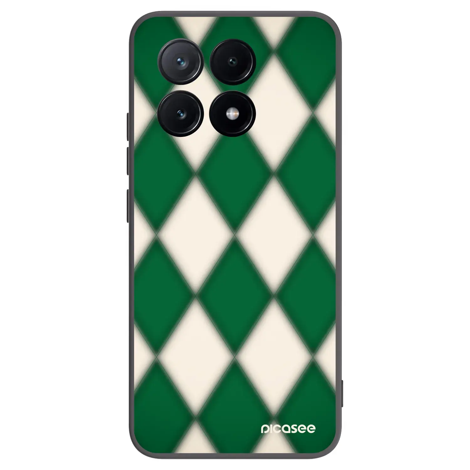Silikonový černý obal pro Xiaomi Poco X6 Pro - Emerald Diamond
