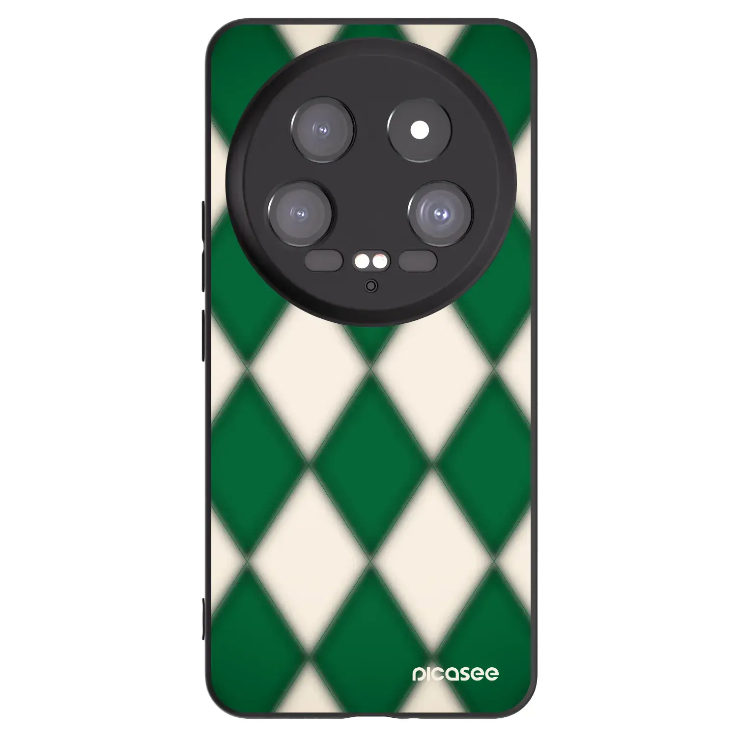 Silikonový černý obal pro Xiaomi 14 Ultra - Emerald Diamond