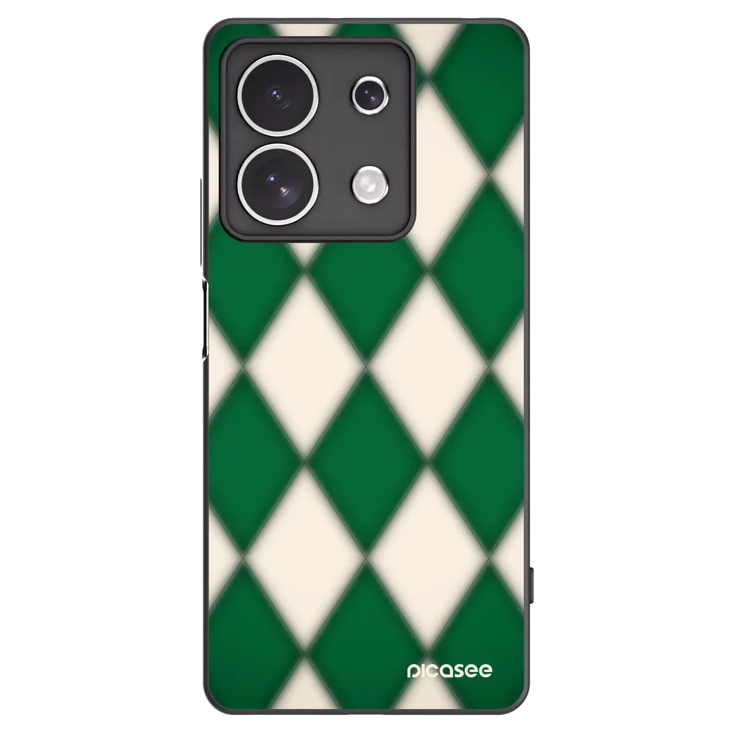 Silikonový černý obal pro Xiaomi Redmi Note 13 4G - Emerald Diamond