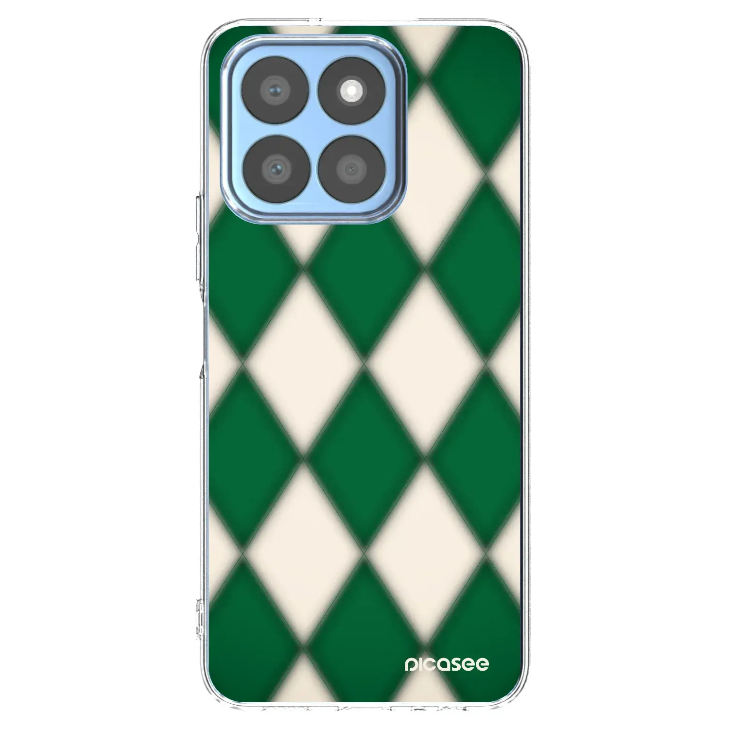 Silikonový průhledný obal pro Honor X8b - Emerald Diamond