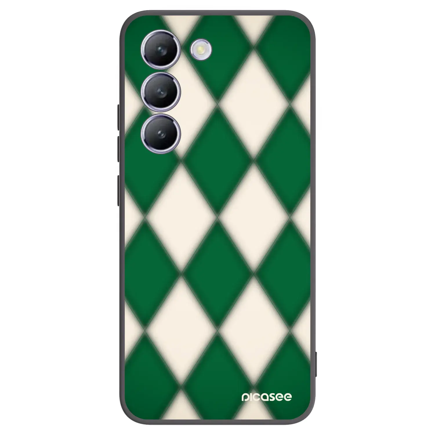 Silikonový černý obal pro Vivo V40 SE 5G - Emerald Diamond