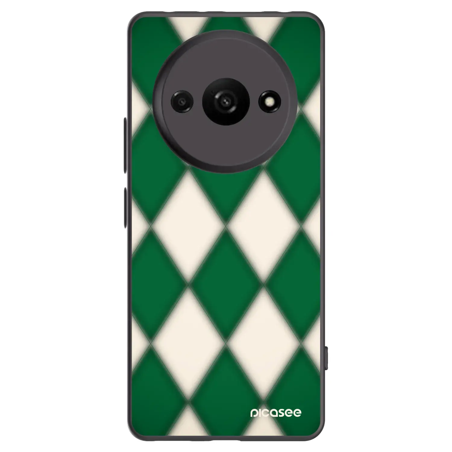 Silikonový černý obal pro Xiaomi Redmi A3 - Emerald Diamond