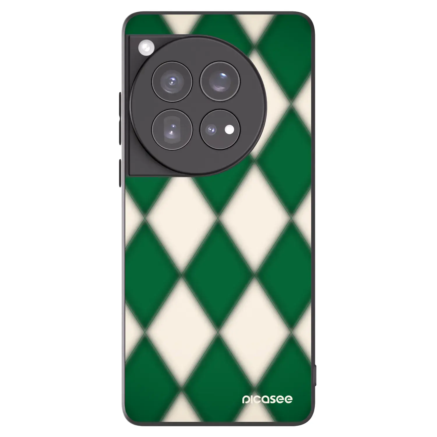 Silikonový černý obal pro OnePlus 12 5G - Emerald Diamond