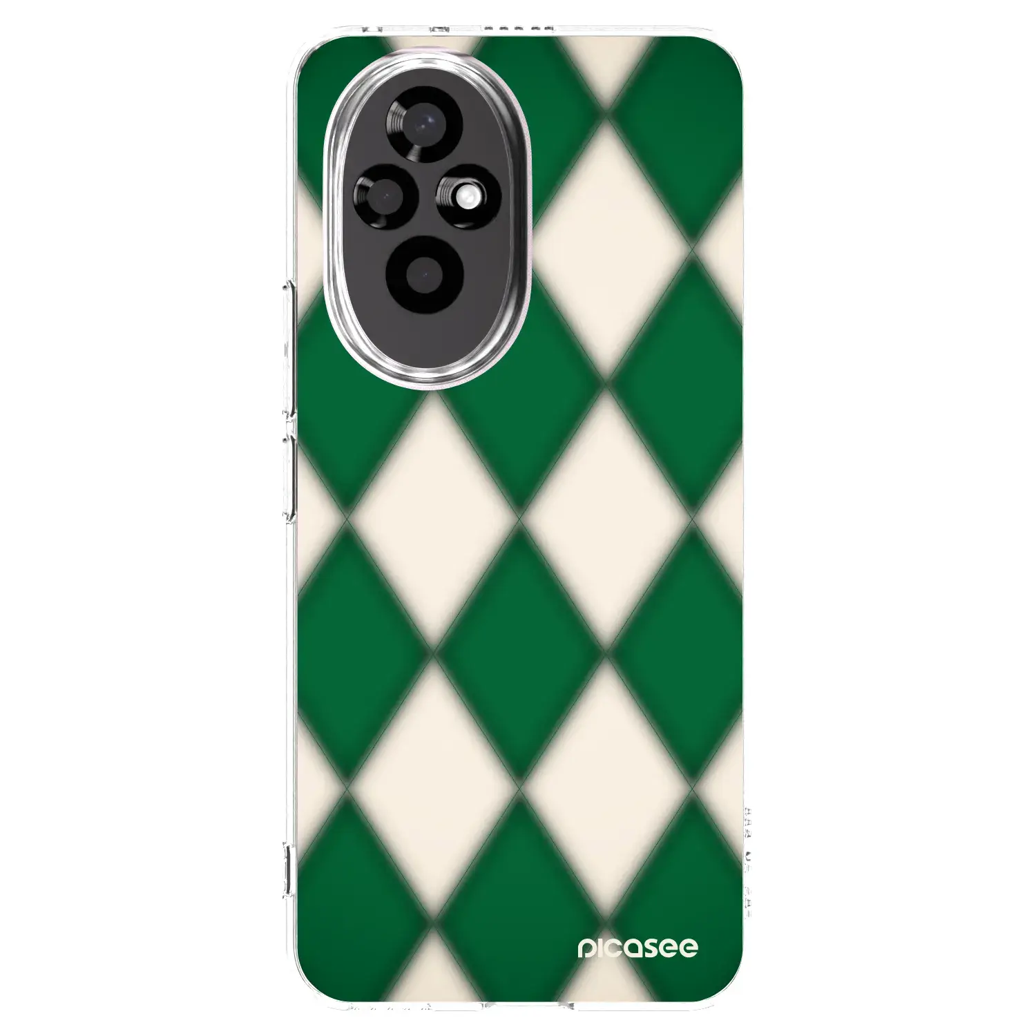 Silikonový průhledný obal pro Honor 200 Pro 5G - Emerald Diamond