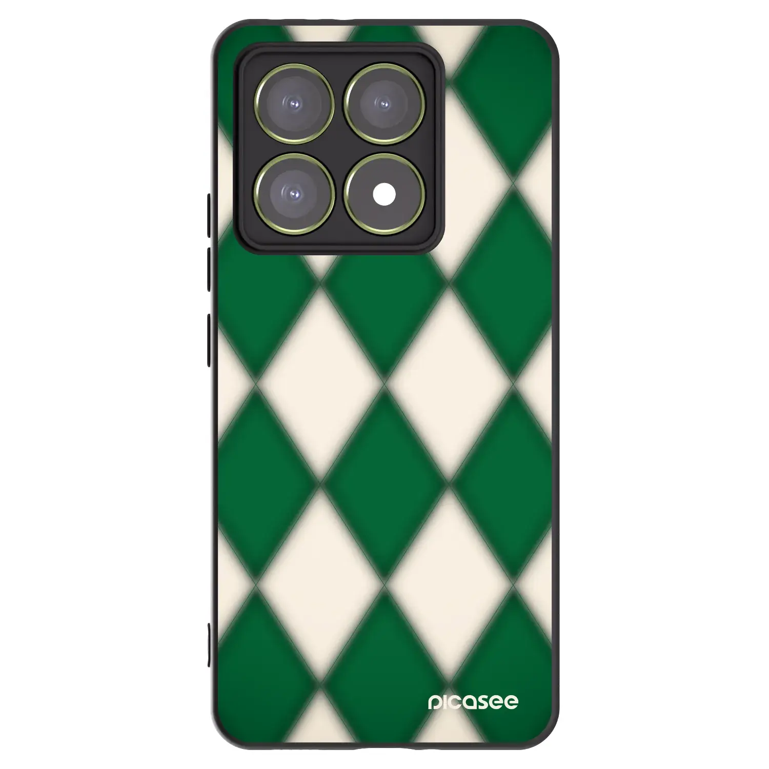 Silikonový černý obal pro Xiaomi 14T - Emerald Diamond