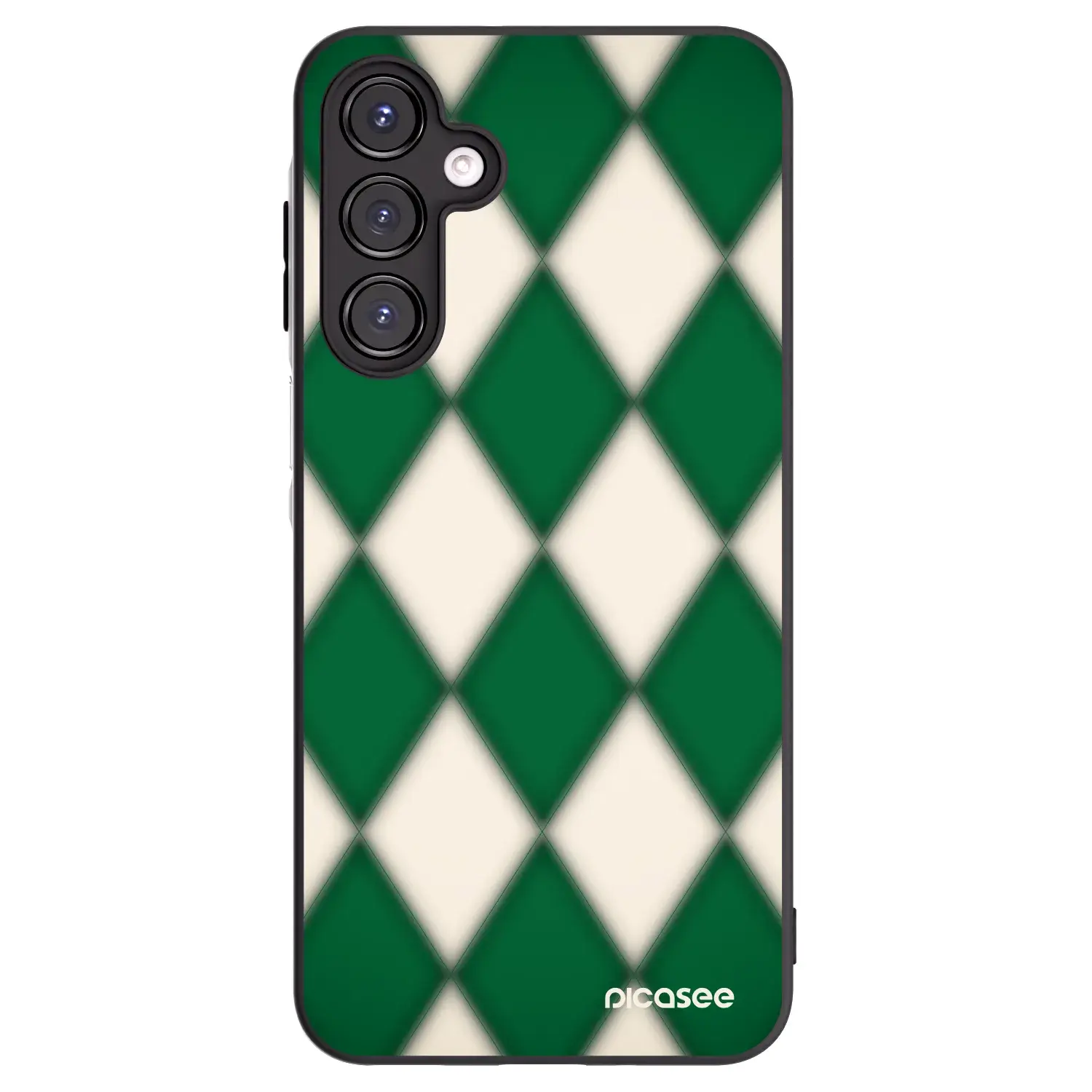 Silikonový černý obal pro Samsung Galaxy A16 5G - Emerald Diamond