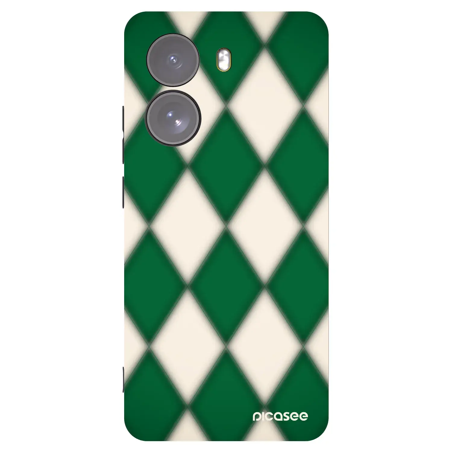 Silikonový černý obal pro Xiaomi Poco X7 - Emerald Diamond