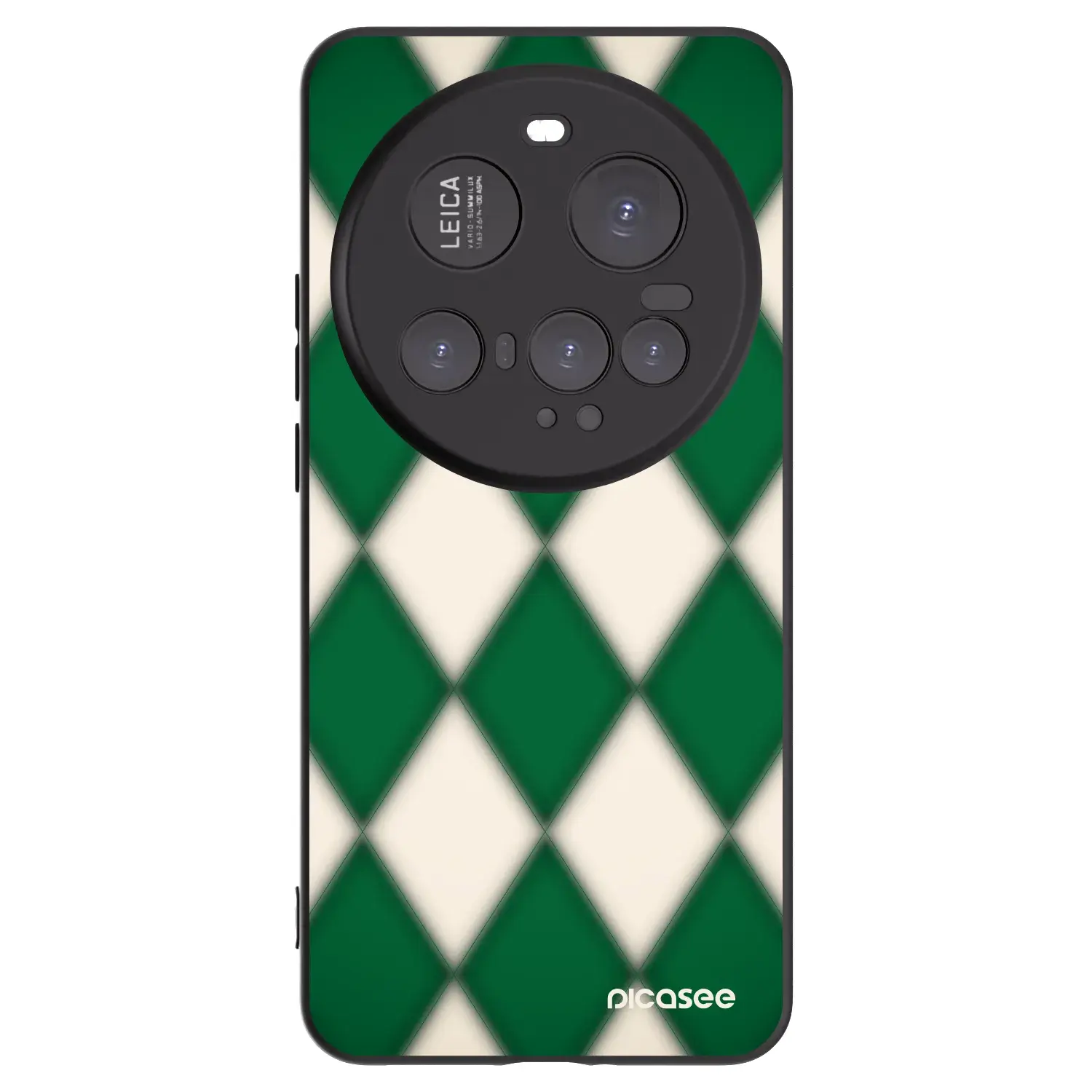 Silikonový černý obal pro Xiaomi 15 Ultra - Emerald Diamond
