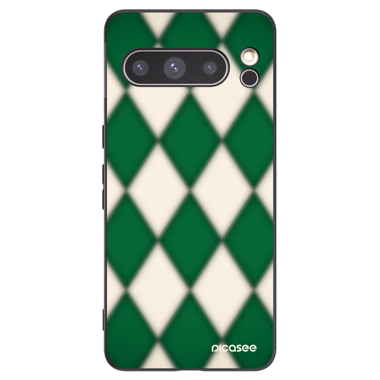 Silikonový černý obal pro Google Pixel 8 Pro - Emerald Diamond