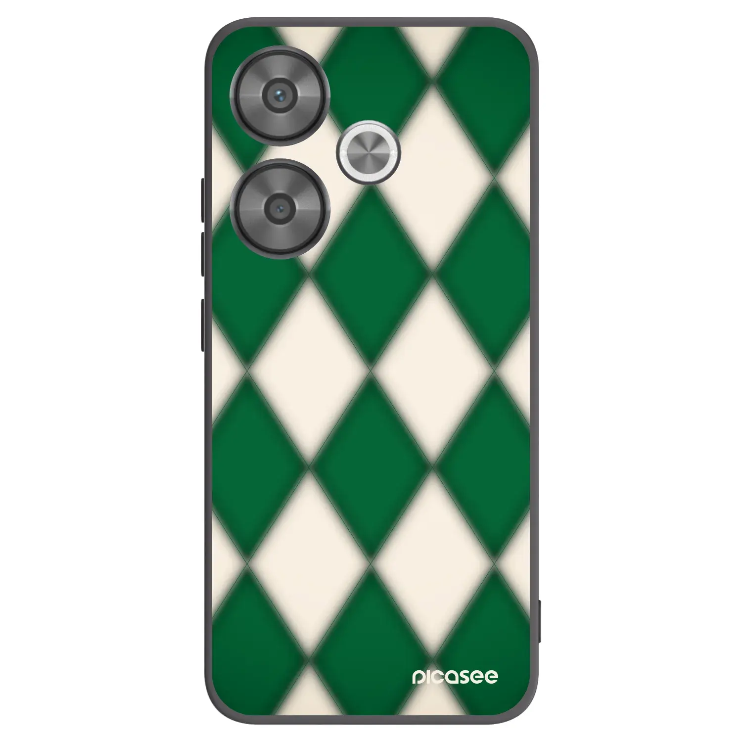Silikonový černý obal pro Xiaomi Poco F6 - Emerald Diamond