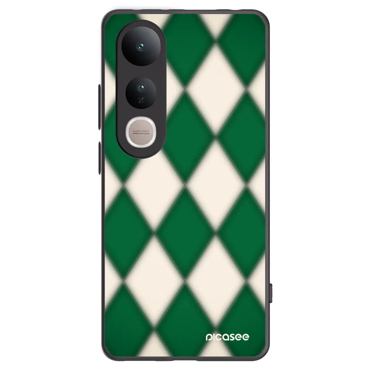 Silikonový černý obal pro Vivo V50 Lite 5G - Emerald Diamond
