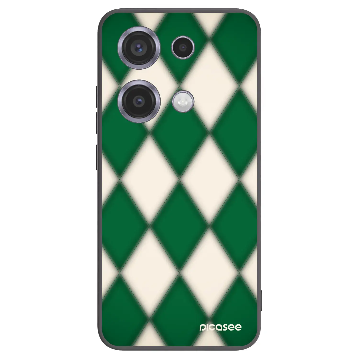 Silikonový černý obal pro Xiaomi Redmi Note 14S - Emerald Diamond