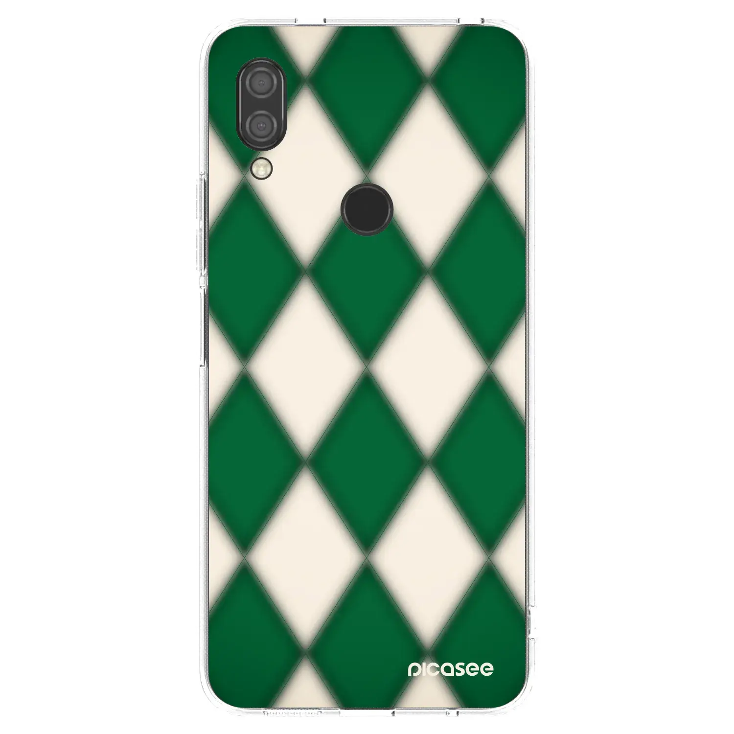 Silikonový průhledný obal pro Xiaomi Redmi 7 - Emerald Diamond
