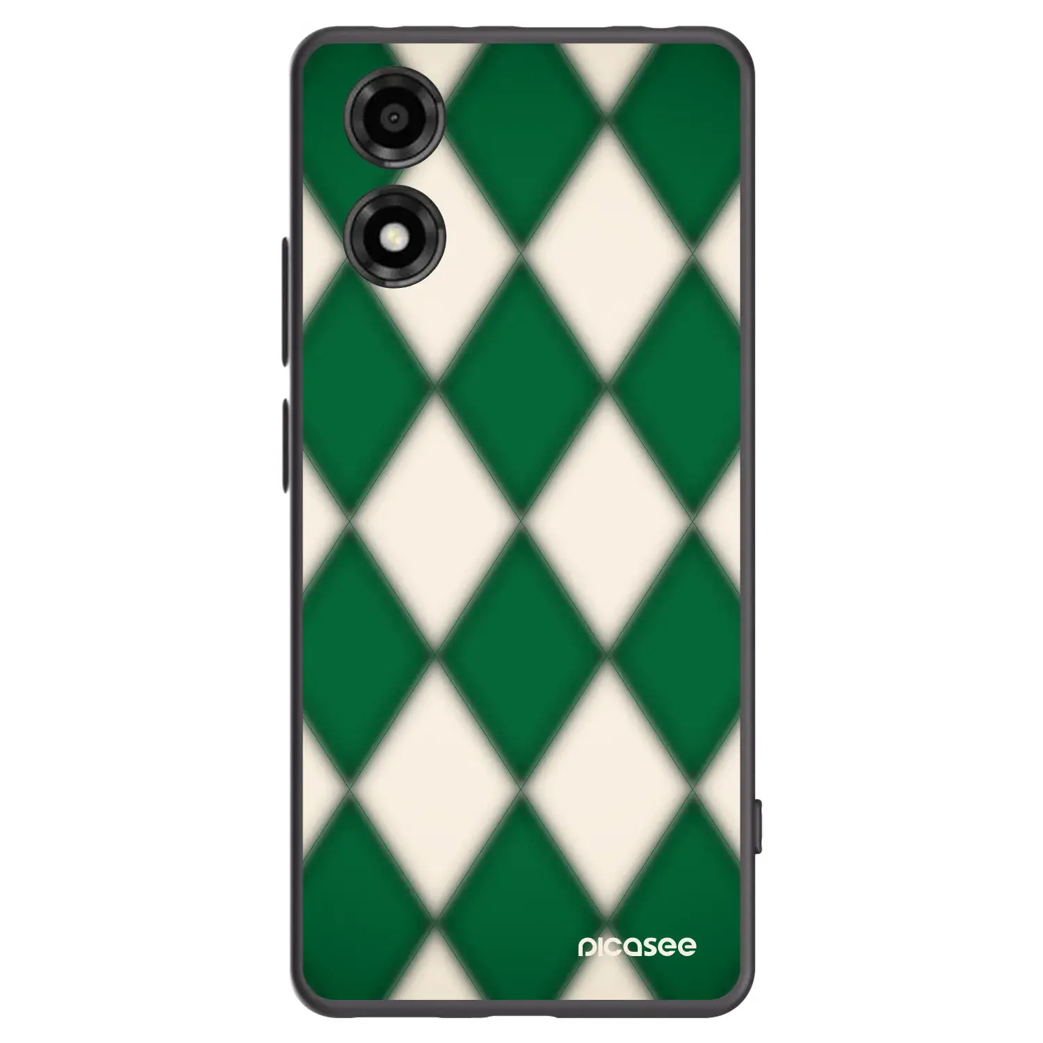 Silikonový černý obal pro Motorola Moto E14 - Emerald Diamond