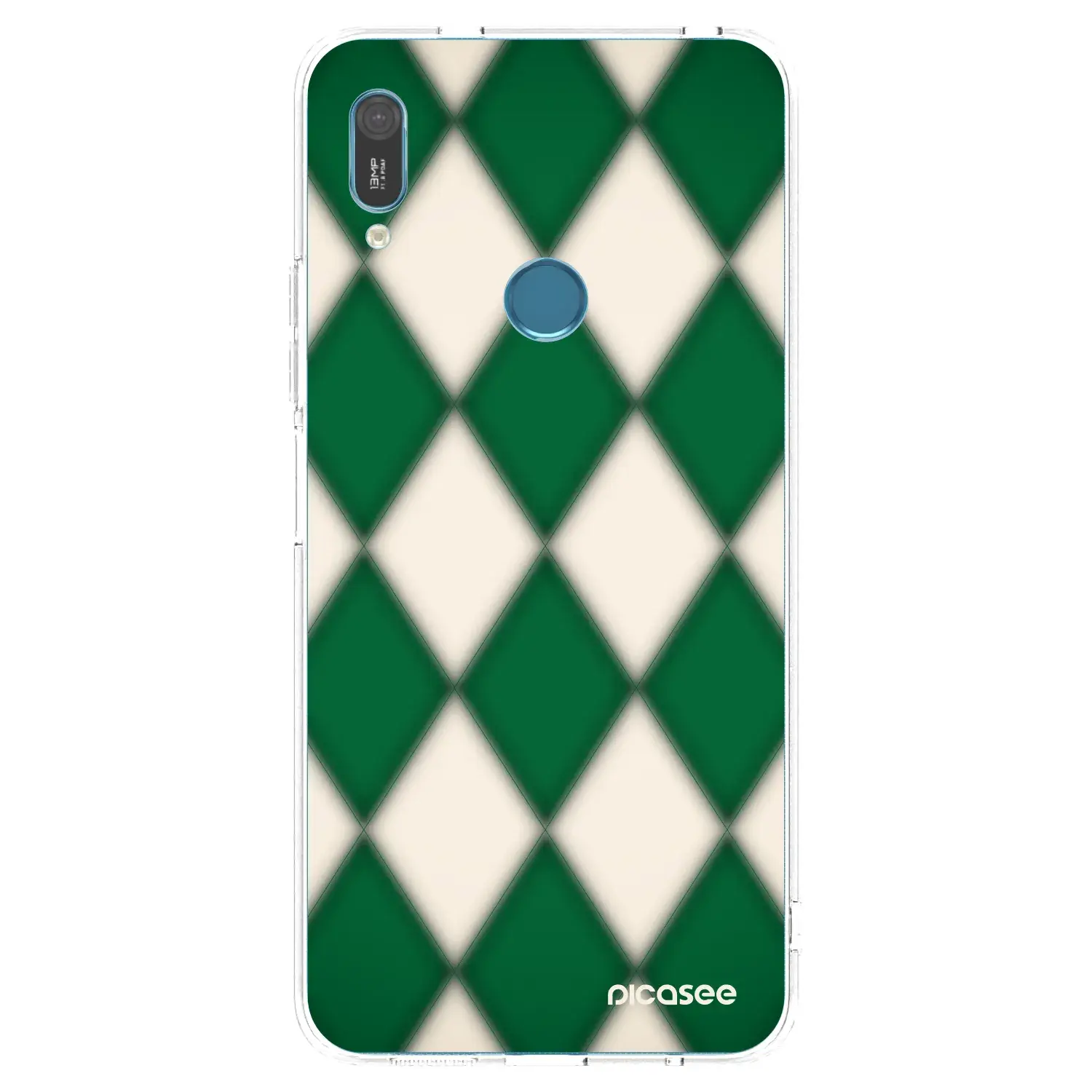 Silikonový průhledný obal pro Huawei Y6 2019 - Emerald Diamond
