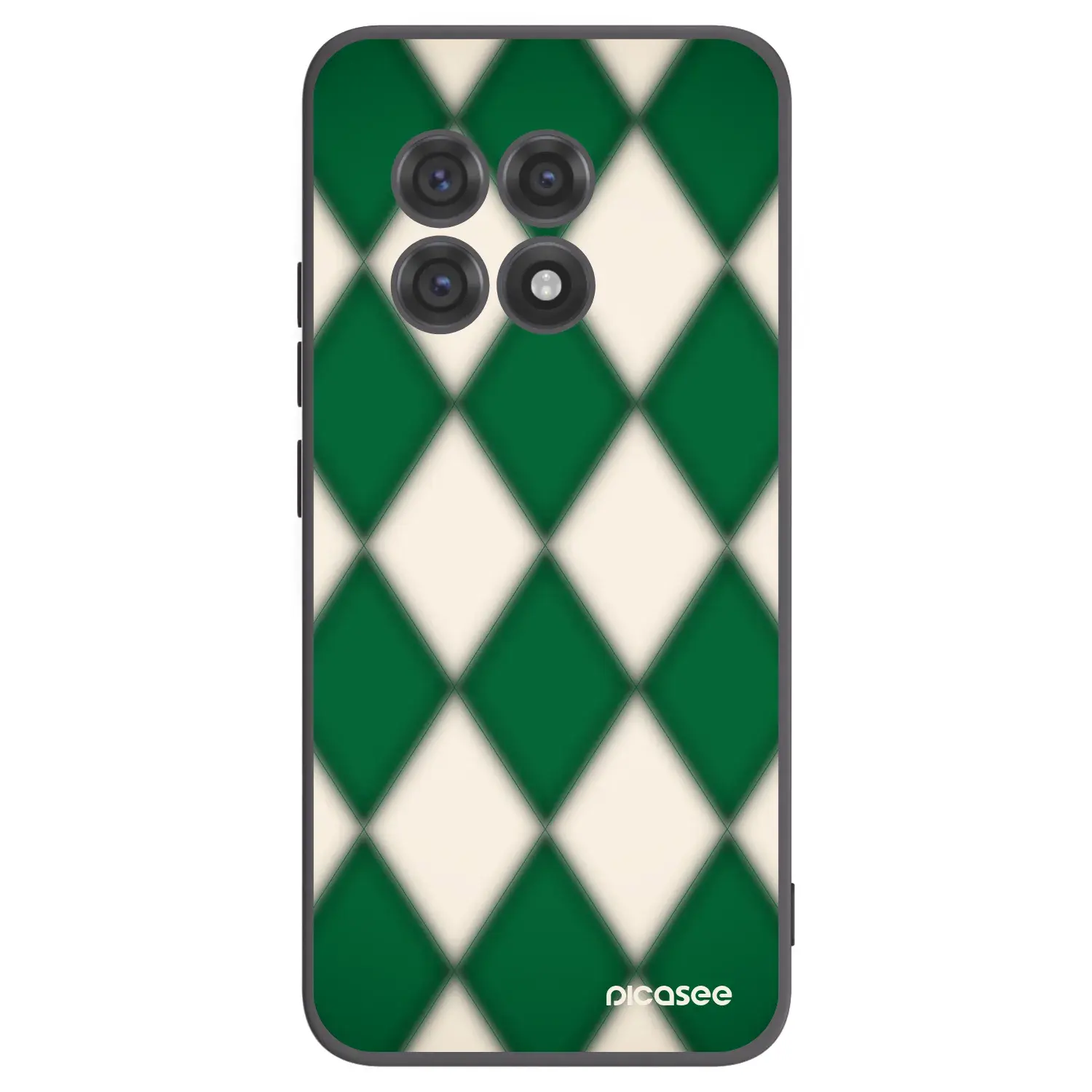 Silikonový černý obal pro OnePlus 13R 5G - Emerald Diamond