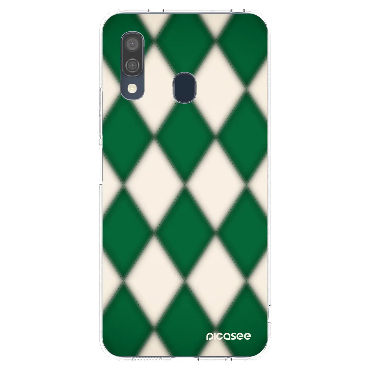 Silikonový průhledný obal pro Samsung Galaxy A40 A405F - Emerald Diamond