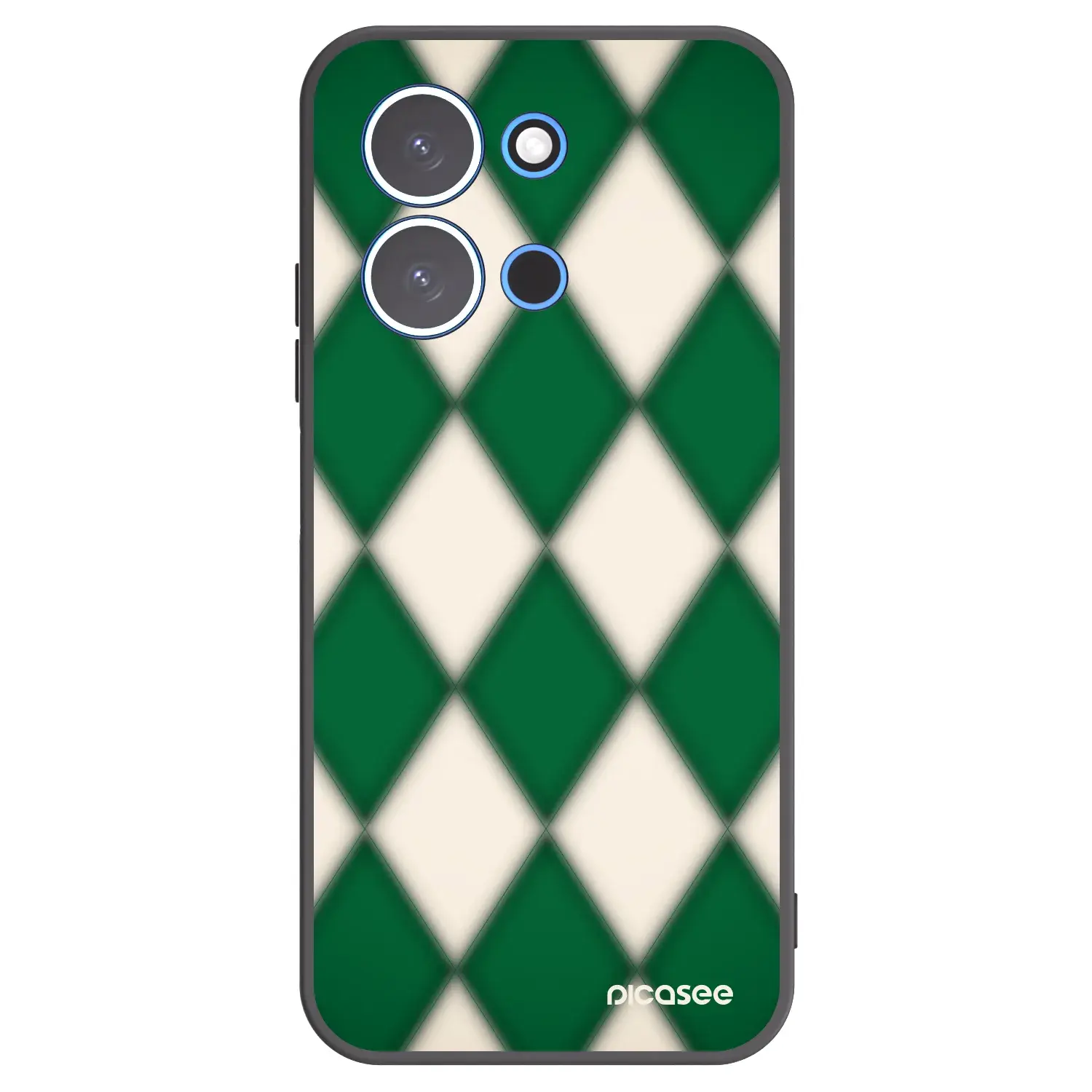 Silikonový černý obal pro Xiaomi Redmi 15C 4G - Emerald Diamond