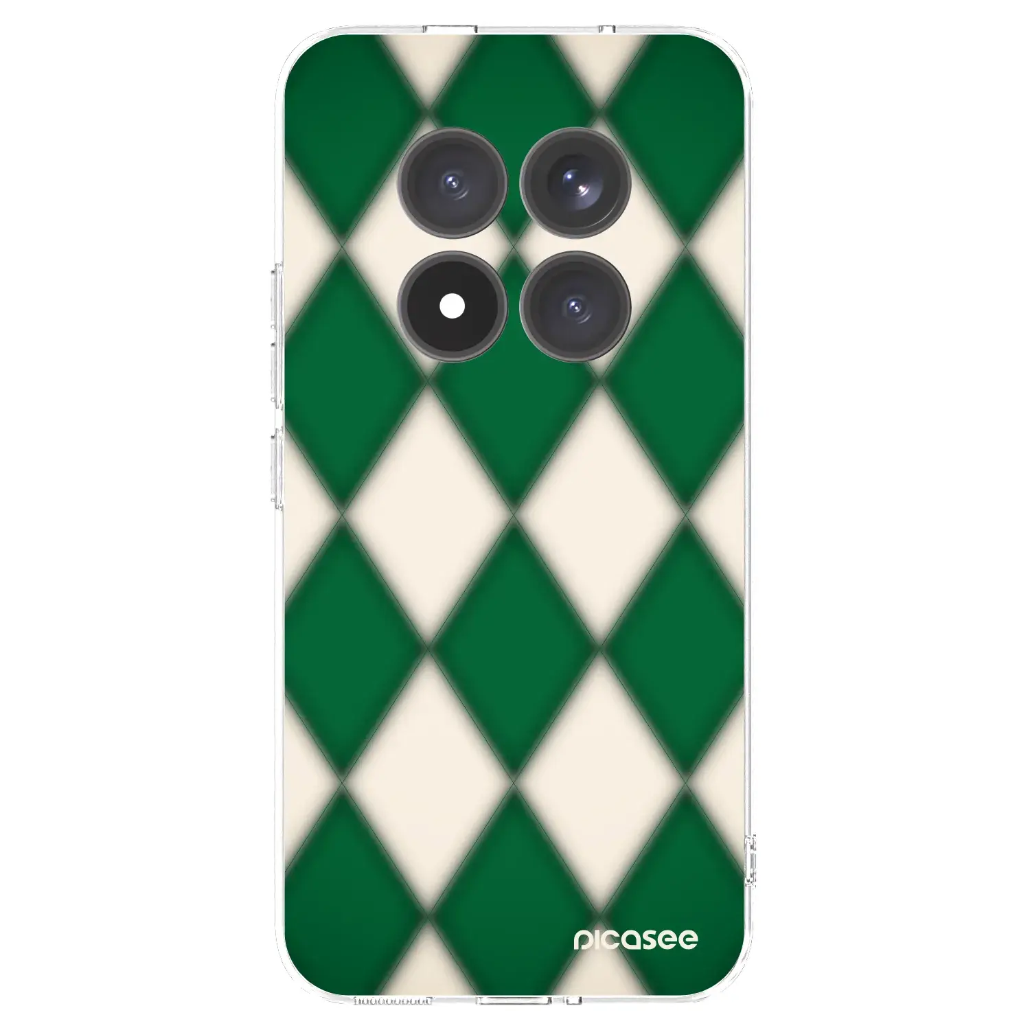 Silikonový průhledný obal pro Xiaomi Redmi Note 15 Pro+ - Emerald Diamond
