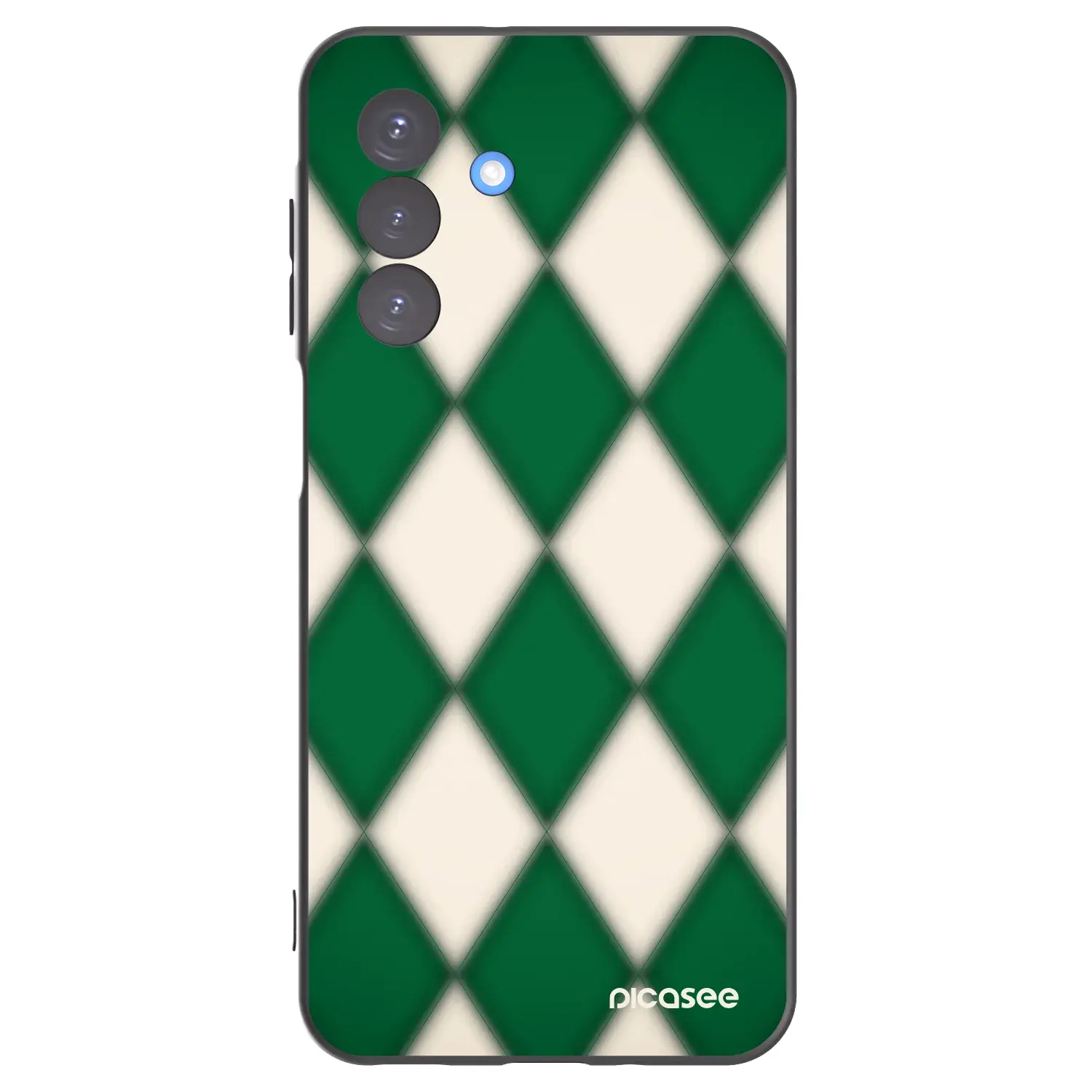 Silikonový černý obal pro Samsung Galaxy A17 5G - Emerald Diamond