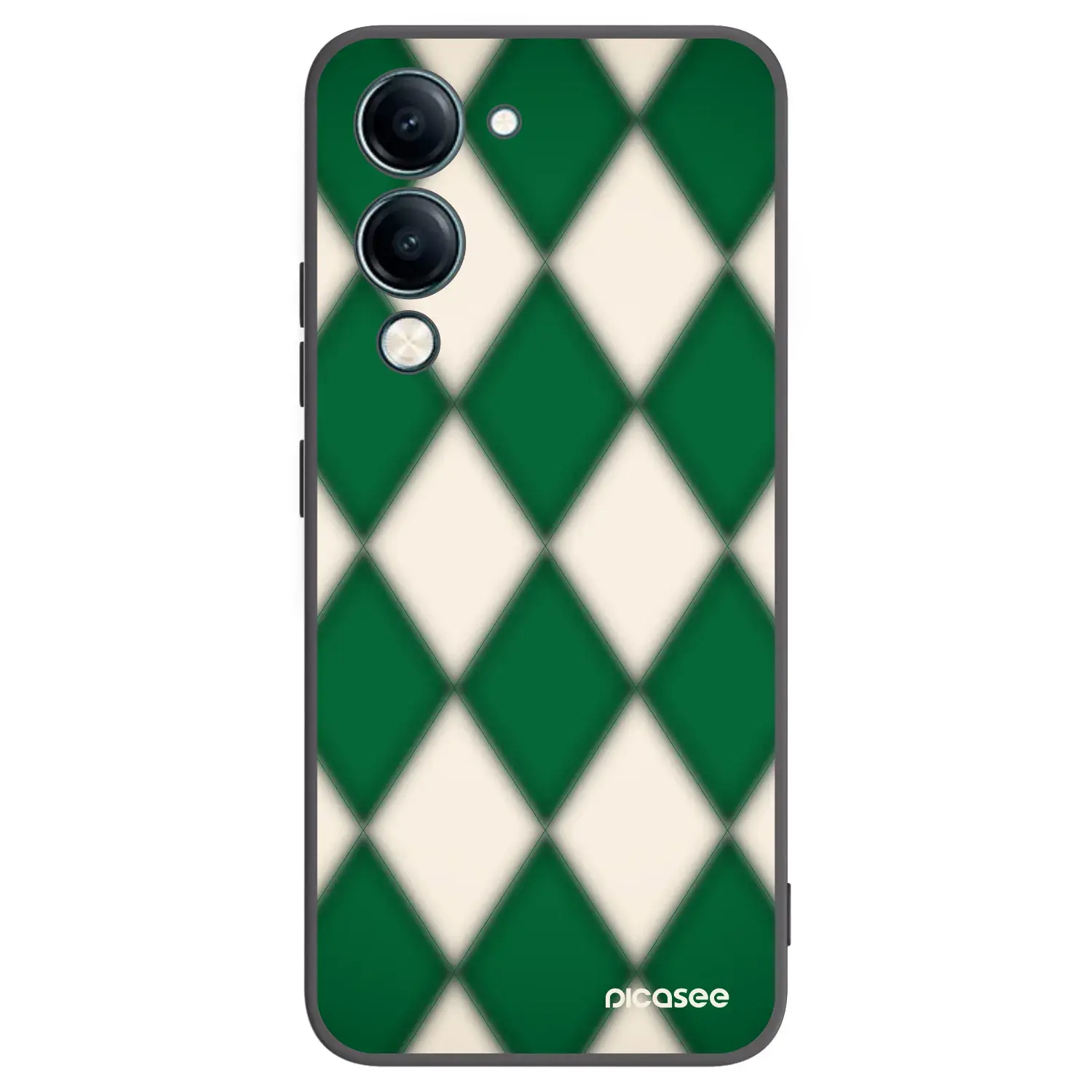 Silikonový černý obal pro Vivo Y29s 5G - Emerald Diamond