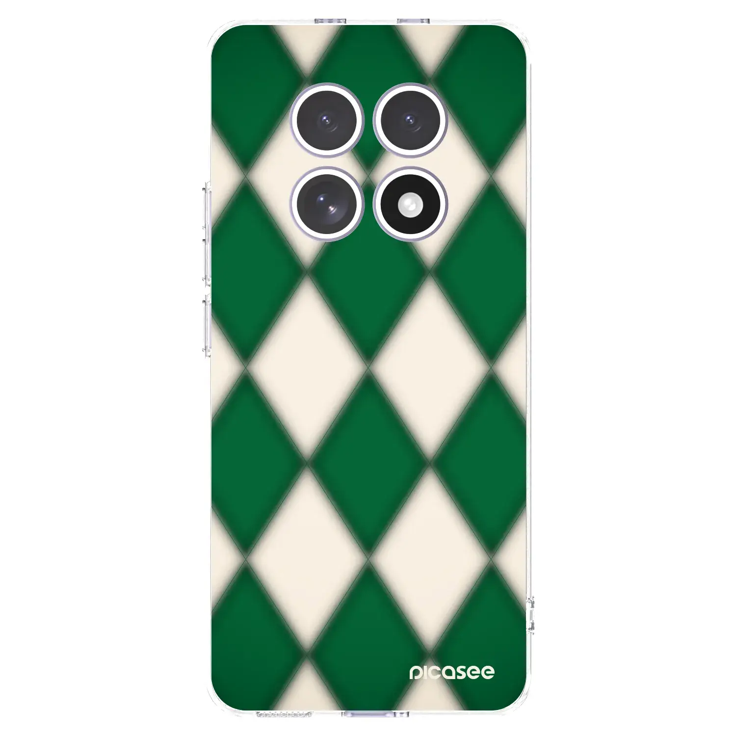 Silikonový průhledný obal pro Xiaomi Redmi Note 15 4G - Emerald Diamond