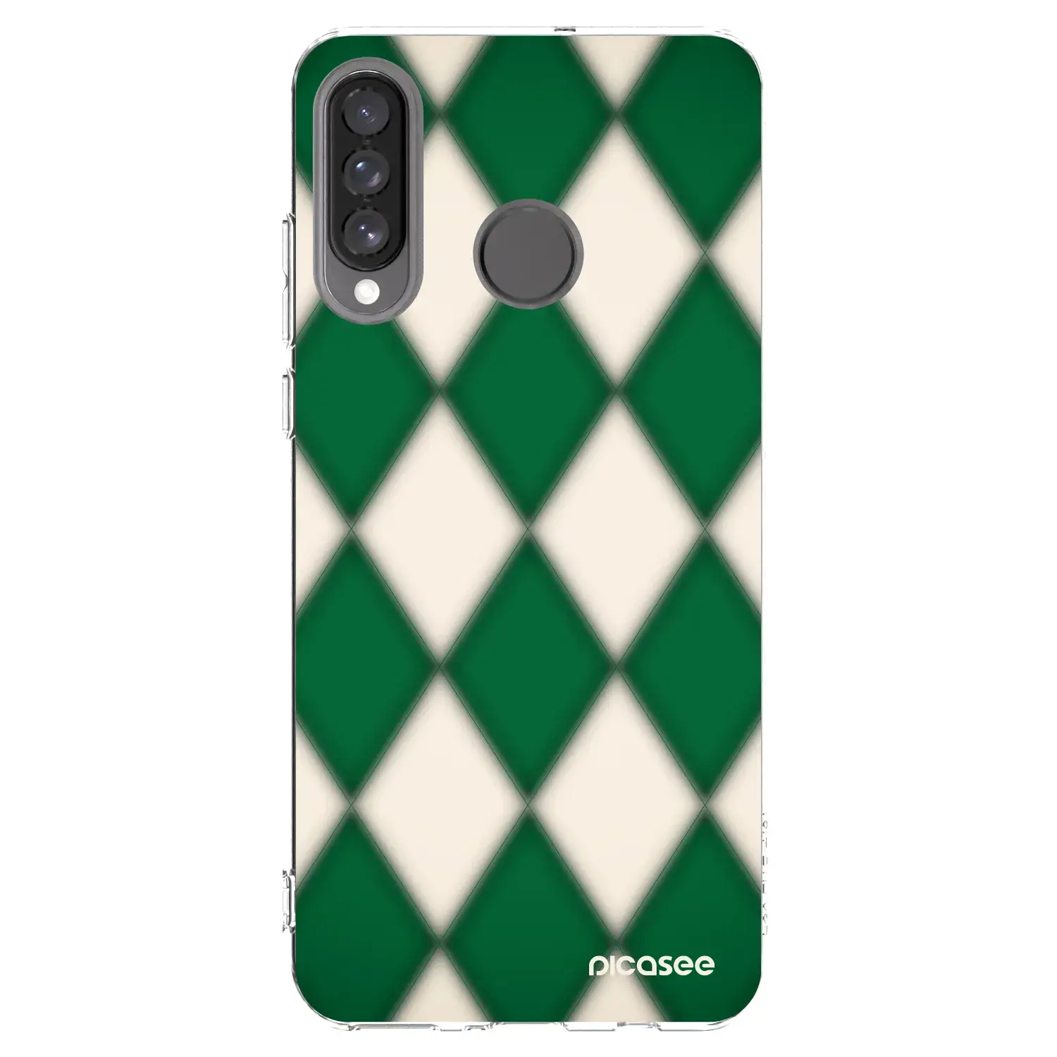 Silikonový průhledný obal pro Huawei P30 Lite - Emerald Diamond