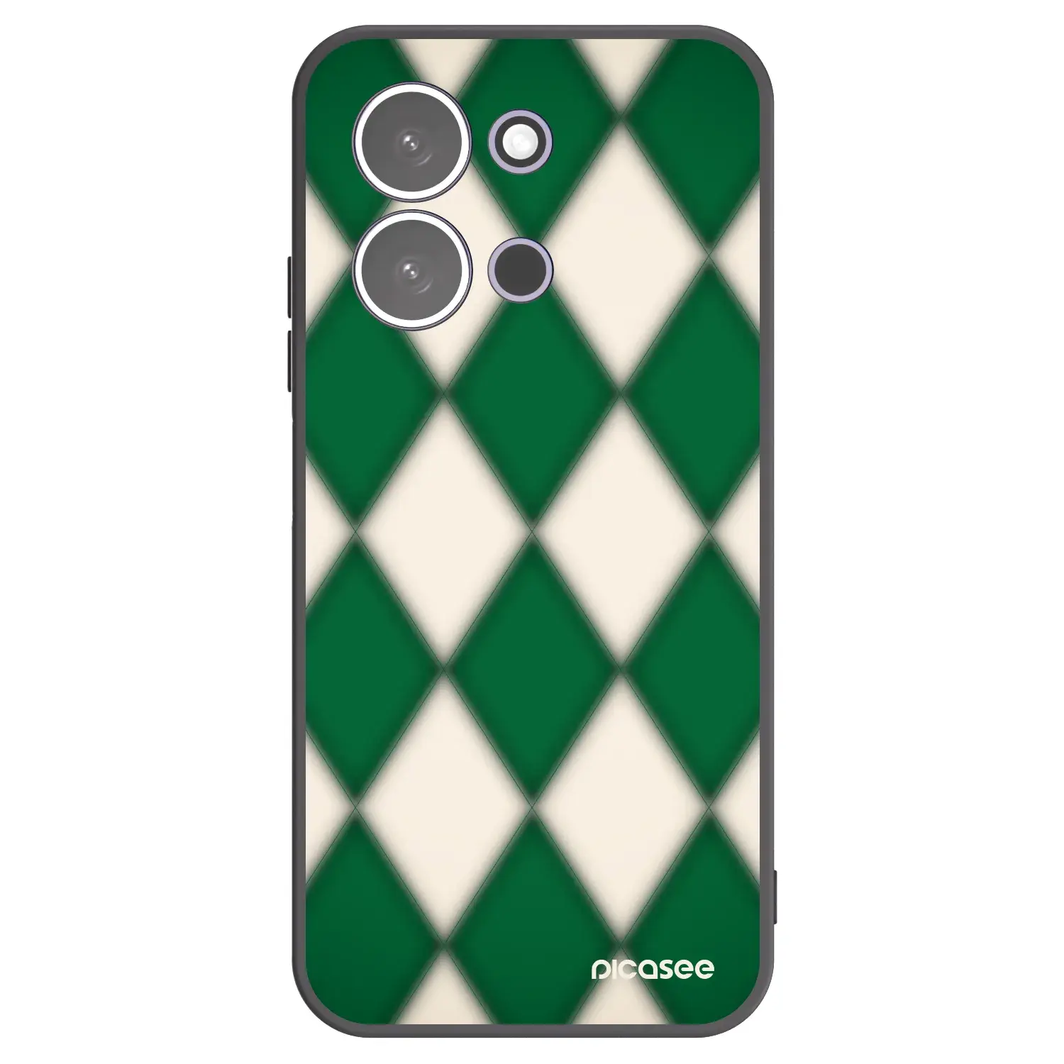 Silikonový černý obal pro Xiaomi Redmi 15C 5G - Emerald Diamond