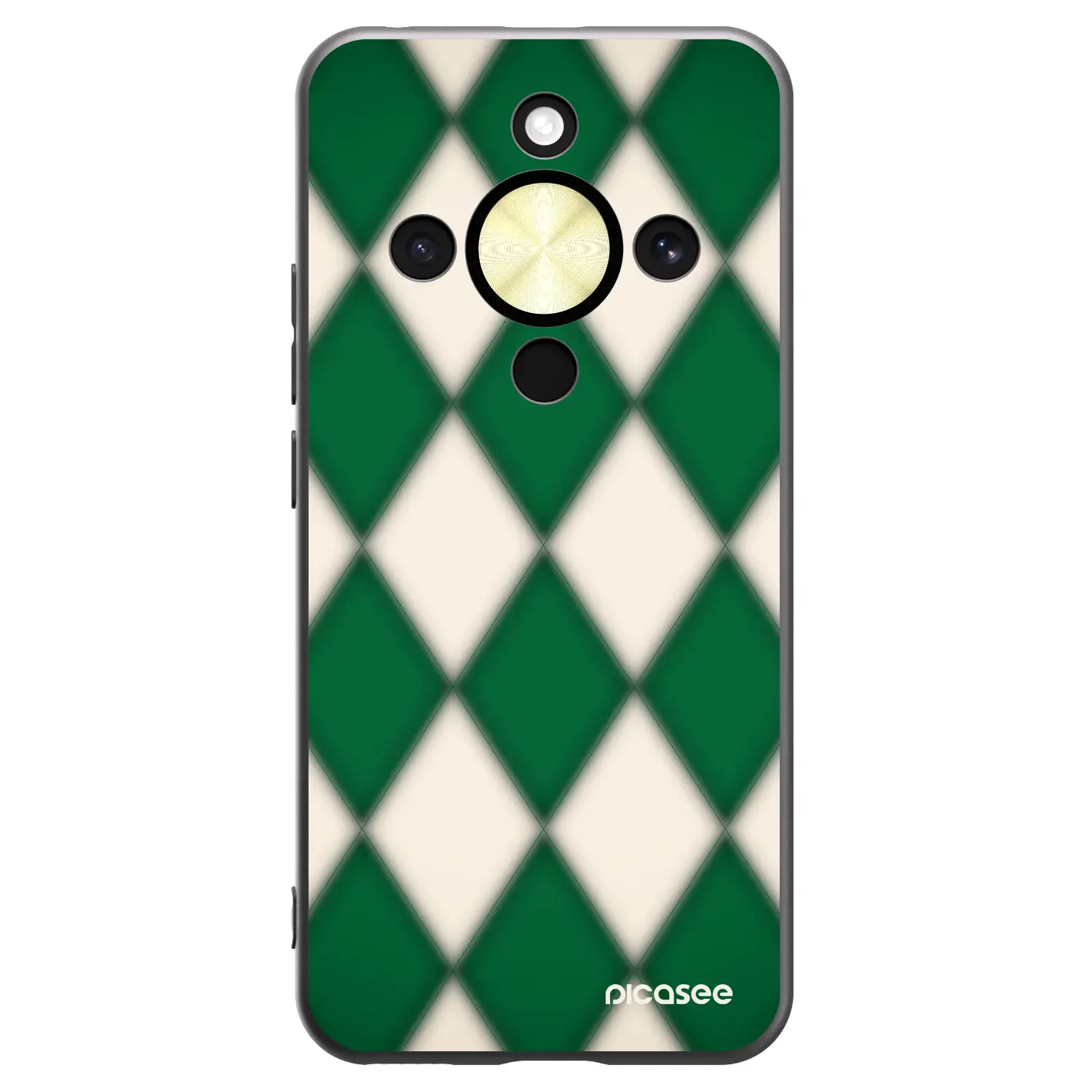 Silikonový černý obal pro Honor Magic8 Lite 5G - Emerald Diamond