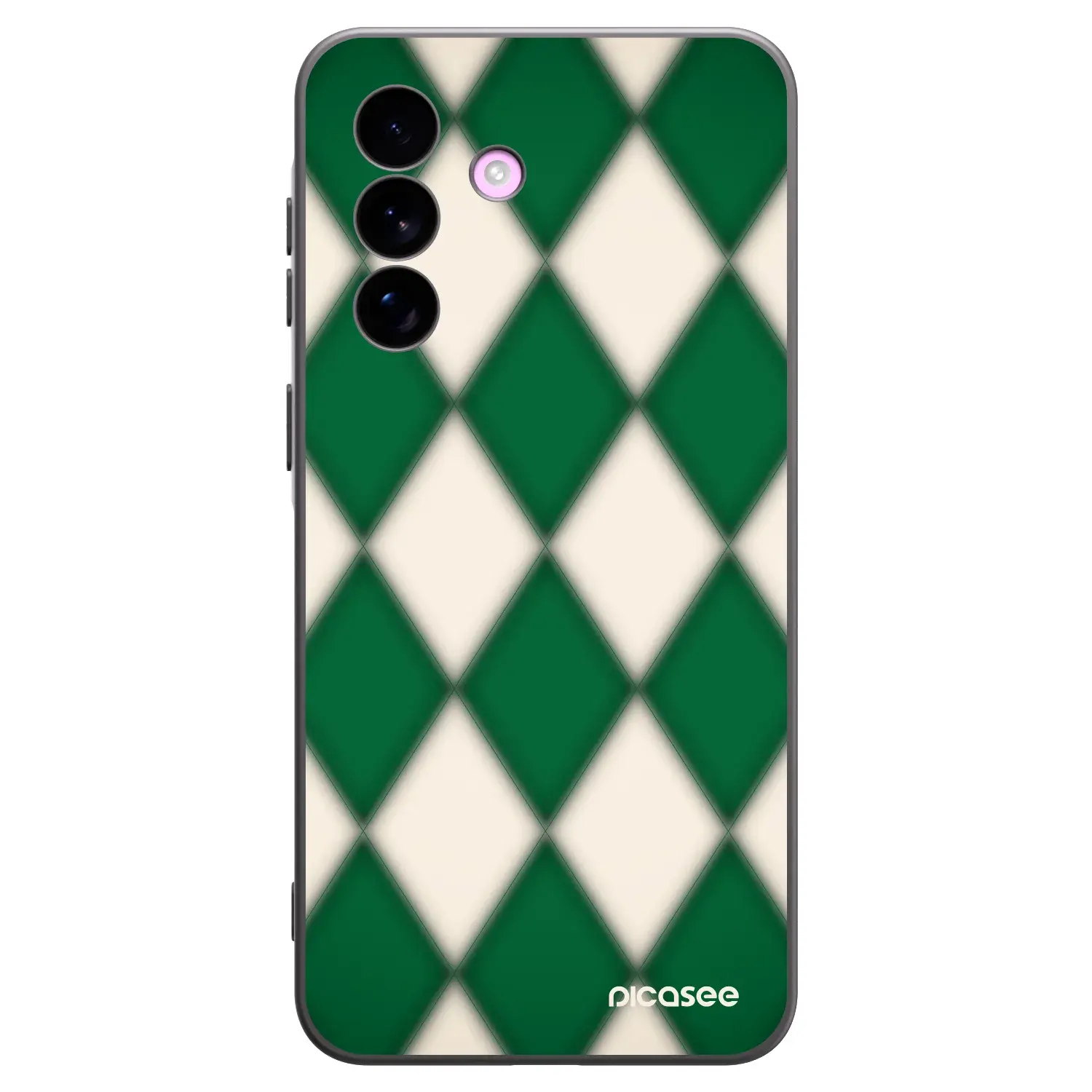 Silikonový černý obal pro Samsung Galaxy A57 5G - Emerald Diamond