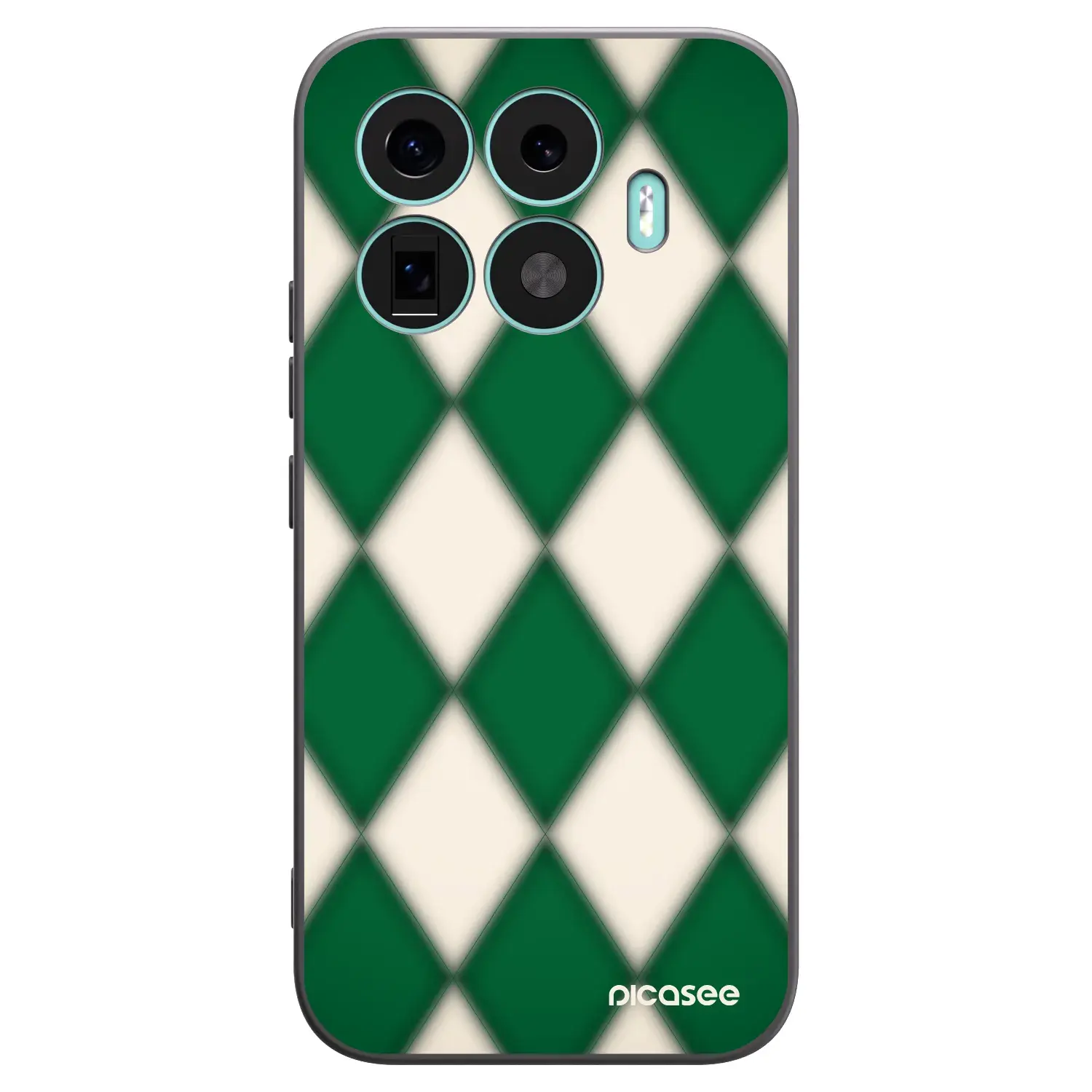 Silikonový černý obal pro Xiaomi 17T - Emerald Diamond