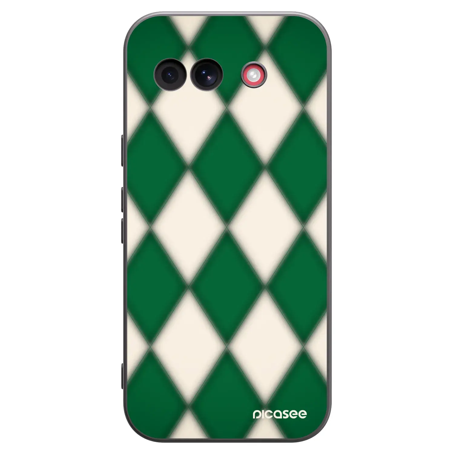 Silikonový černý obal pro Google Pixel 10a - Emerald Diamond
