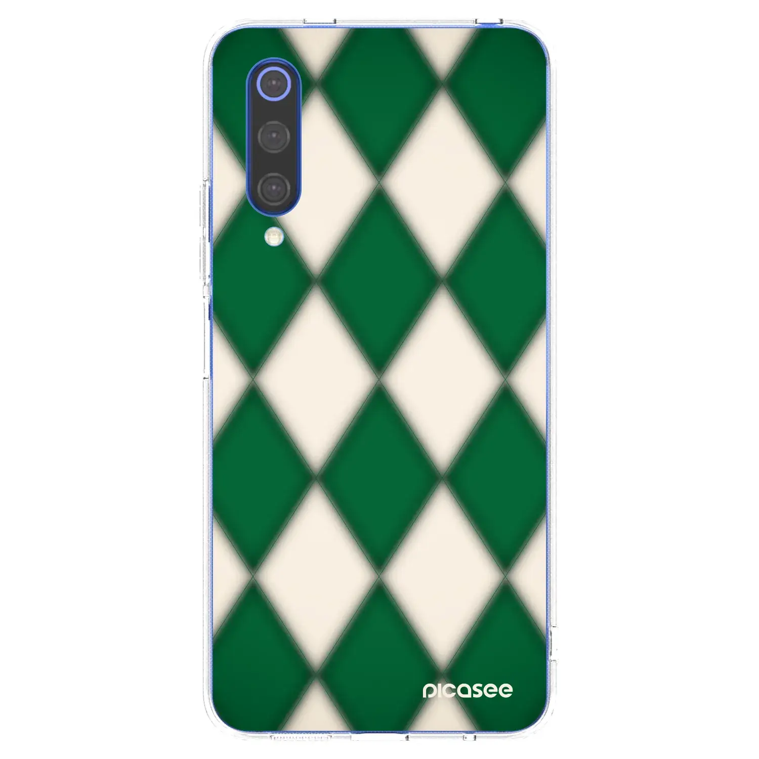 Silikonový průhledný obal pro Xiaomi Mi 9 SE - Emerald Diamond