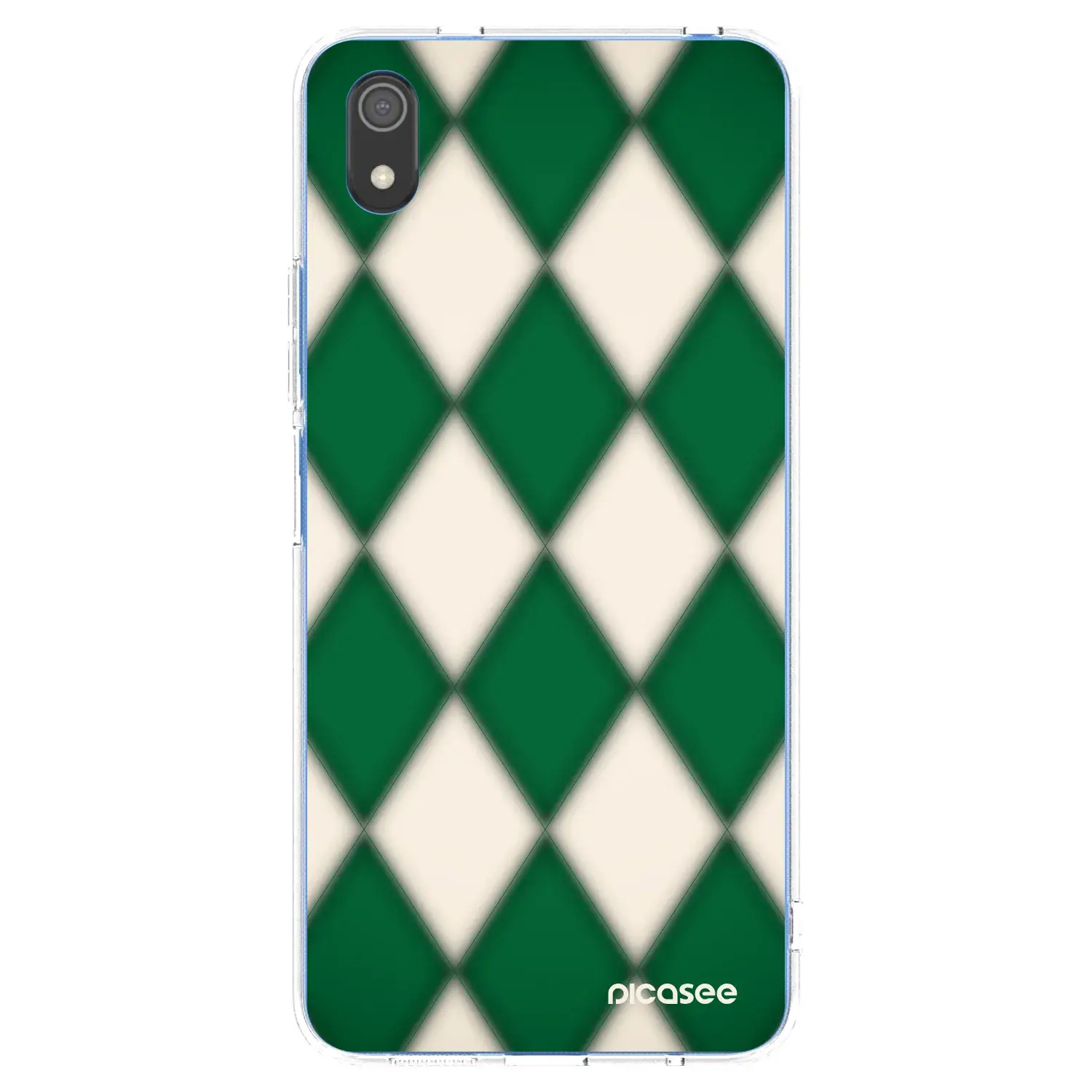 Silikonový průhledný obal pro Xiaomi Redmi 7A - Emerald Diamond