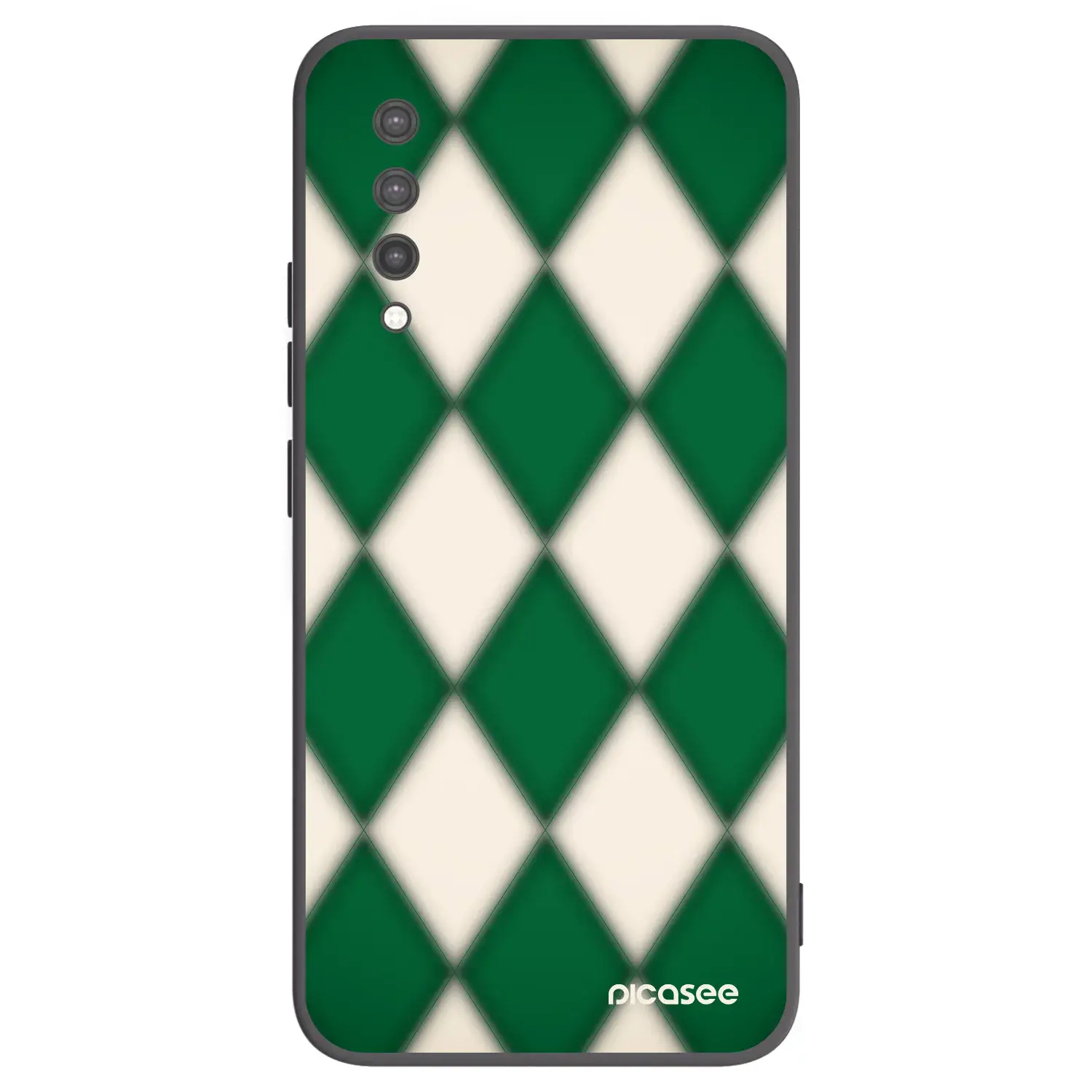 Silikonový černý obal pro Xiaomi Mi 9 Lite - Emerald Diamond