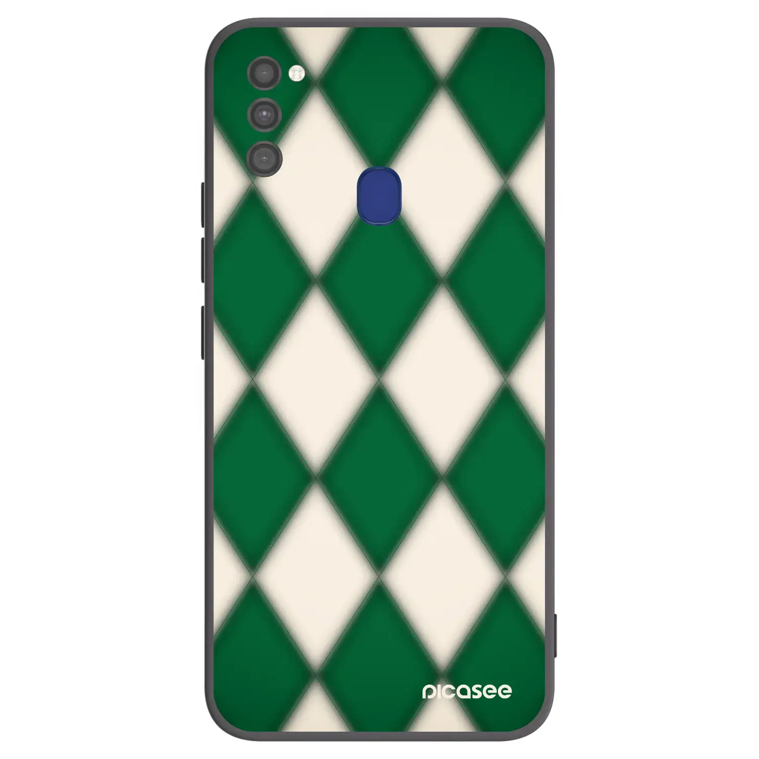 Silikonový černý obal pro Samsung Galaxy M21 M215F - Emerald Diamond