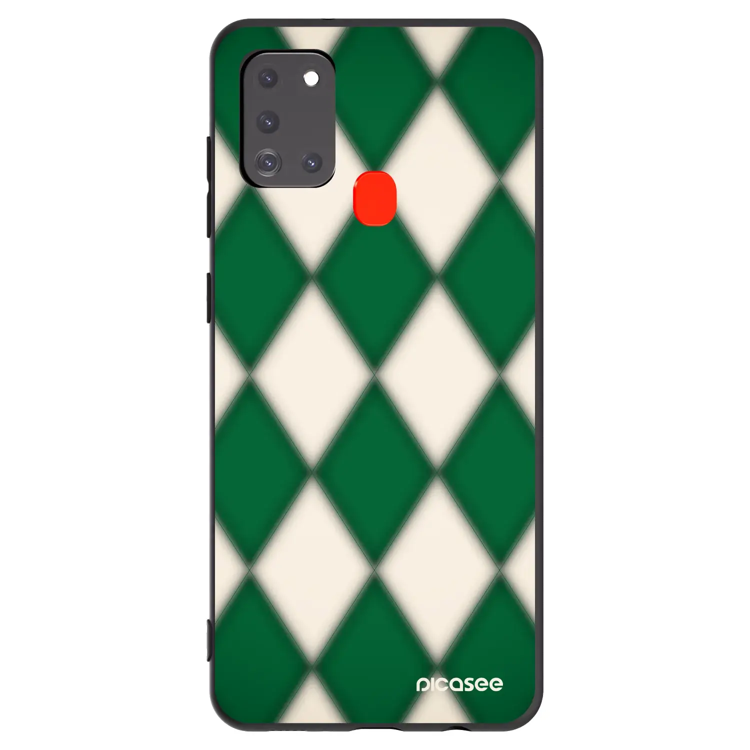 Silikonový černý obal pro Samsung Galaxy A21s - Emerald Diamond
