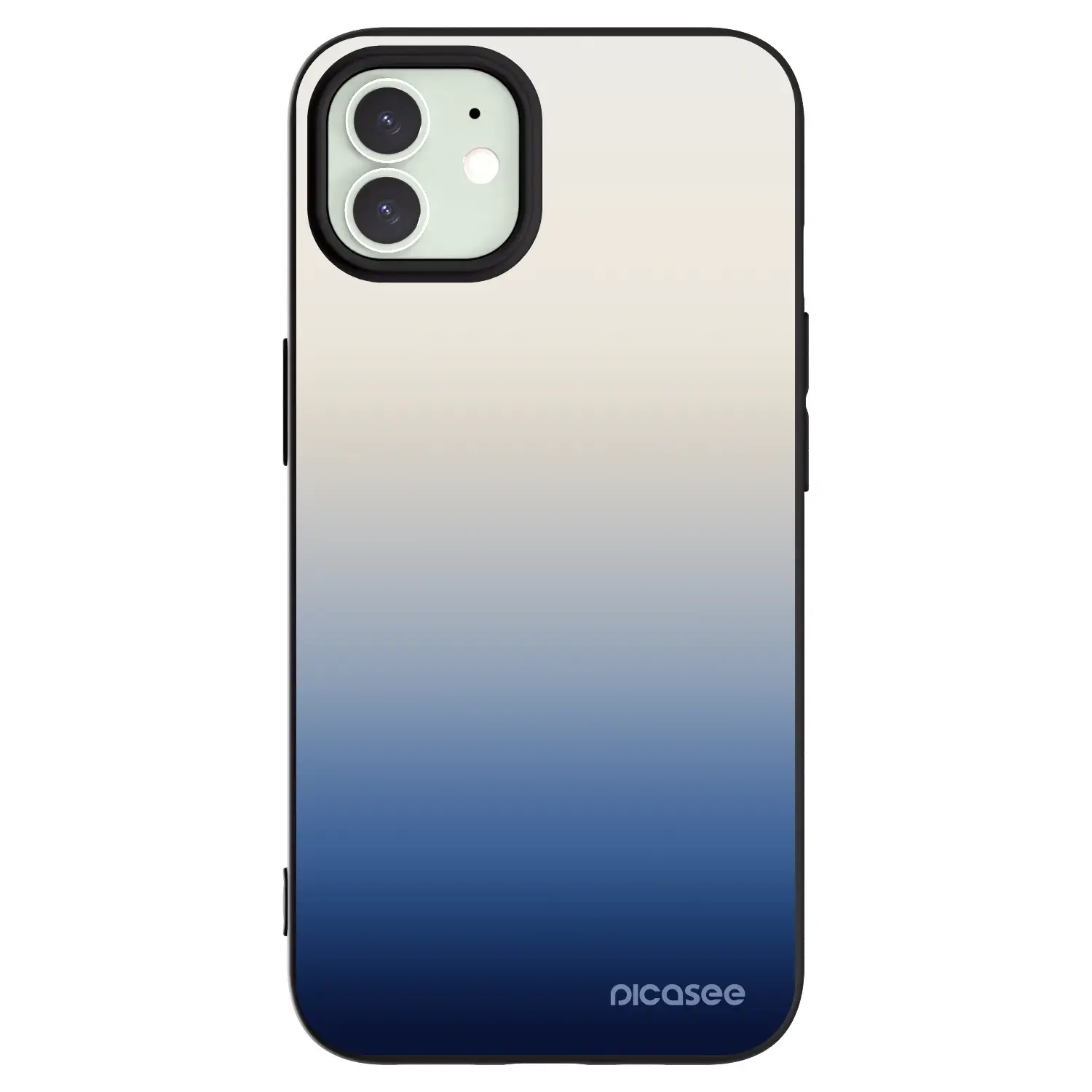Silikonový černý obal pro Apple iPhone 12 - Gravity Fade