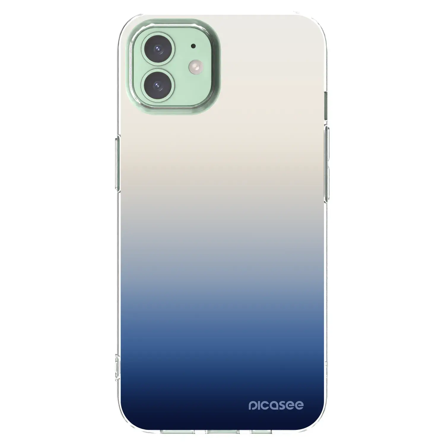 Silikonový průhledný obal pro Apple iPhone 12 - Gravity Fade