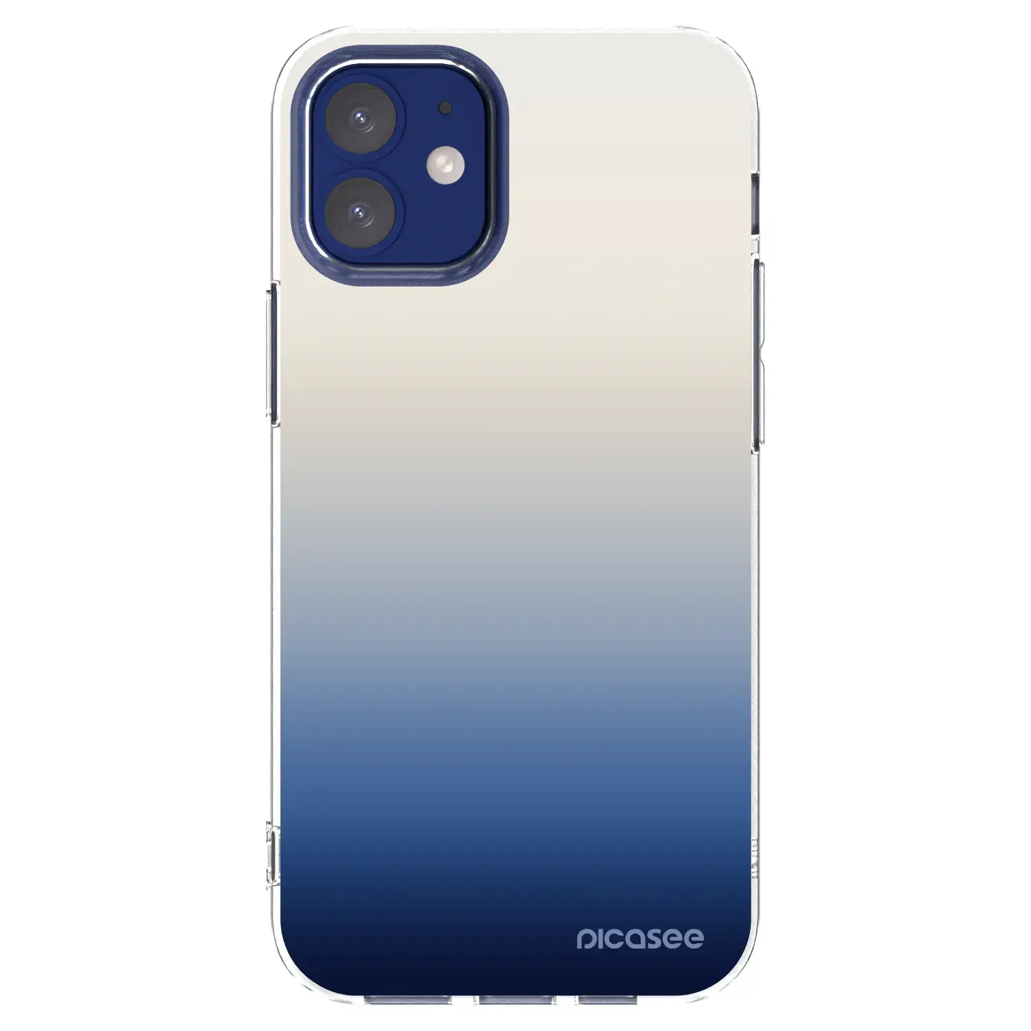 Silikonový průhledný obal pro Apple iPhone 12 mini - Gravity Fade