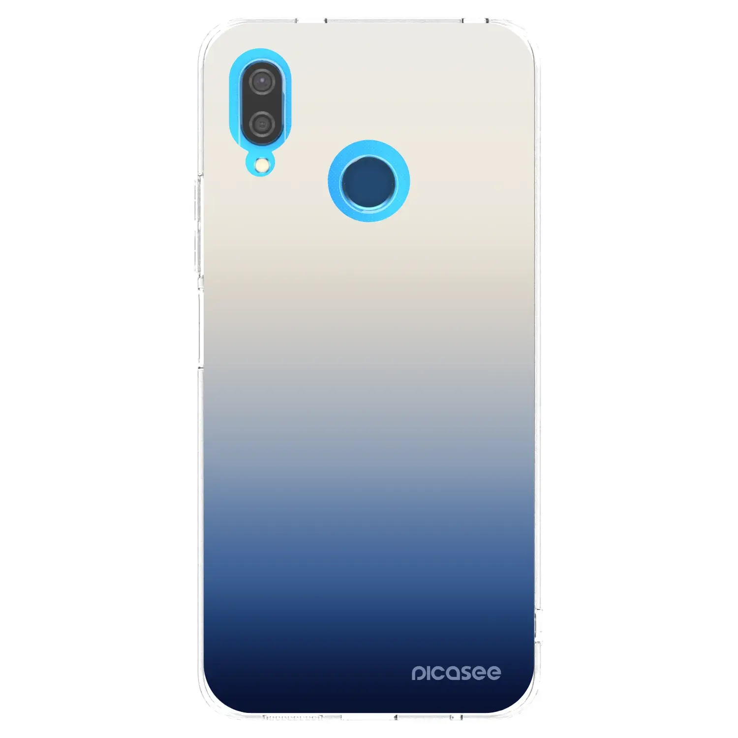 Silikonový průhledný obal pro Huawei P20 Lite - Gravity Fade