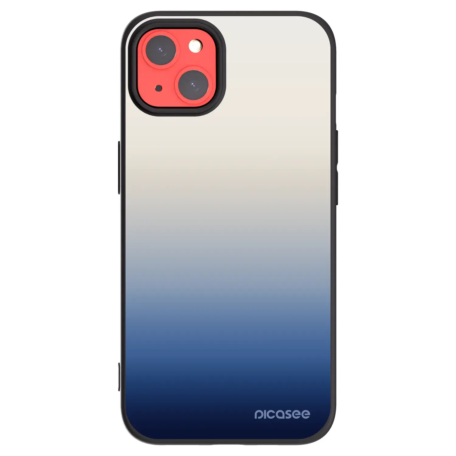 Silikonový černý obal pro Apple iPhone 13 - Gravity Fade