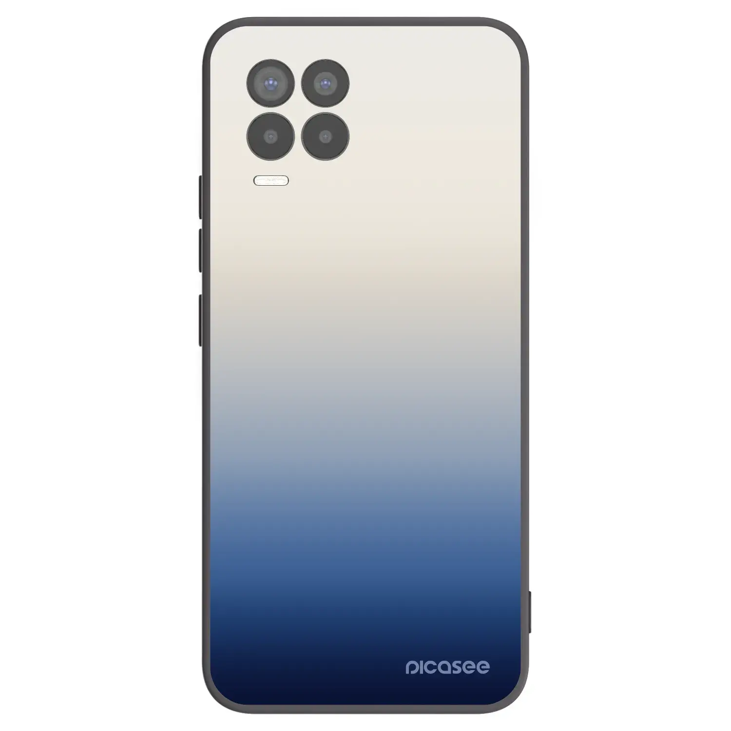 Silikonový černý obal pro Realme 8 Pro - Gravity Fade