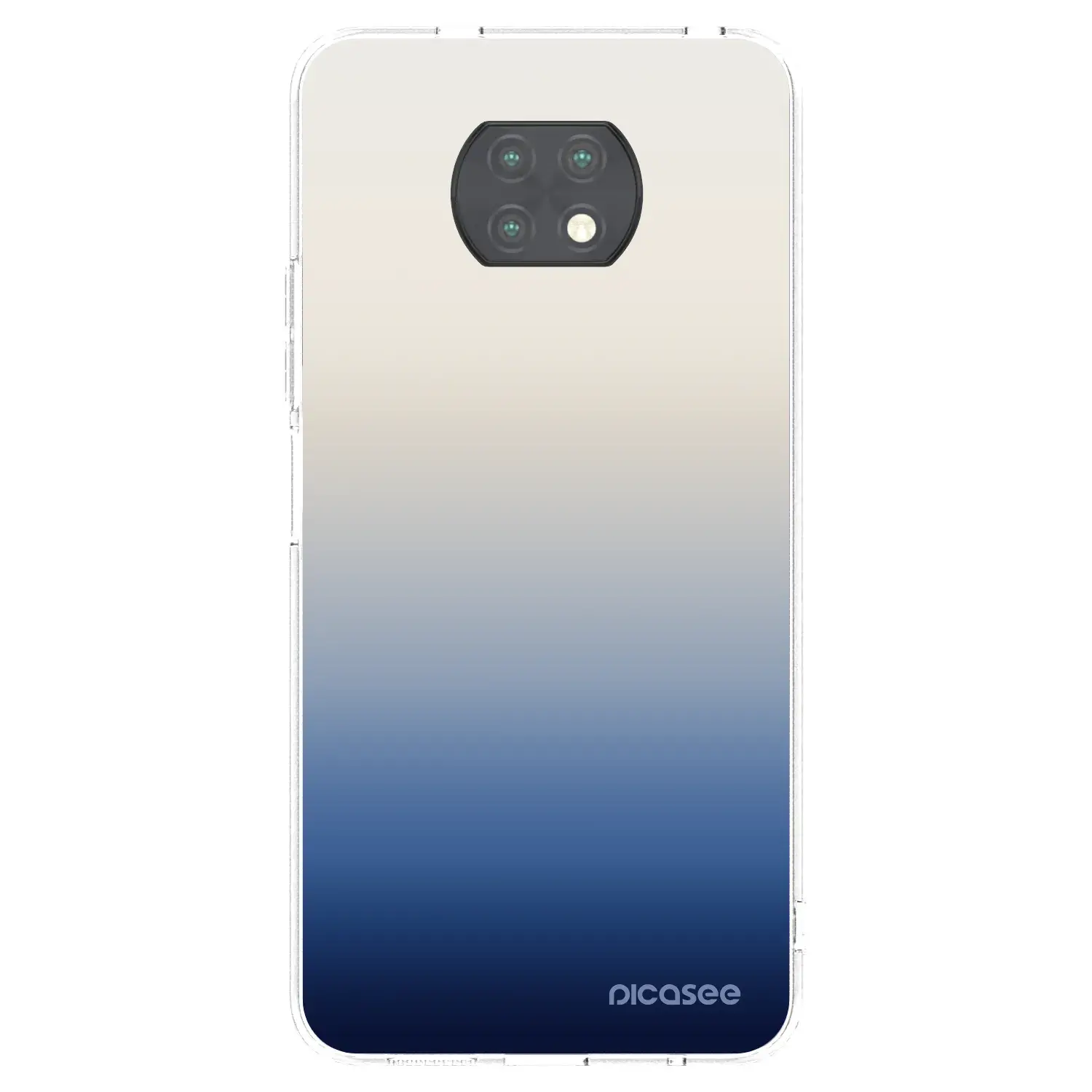 Silikonový průhledný obal pro Xiaomi Redmi Note 9T - Gravity Fade