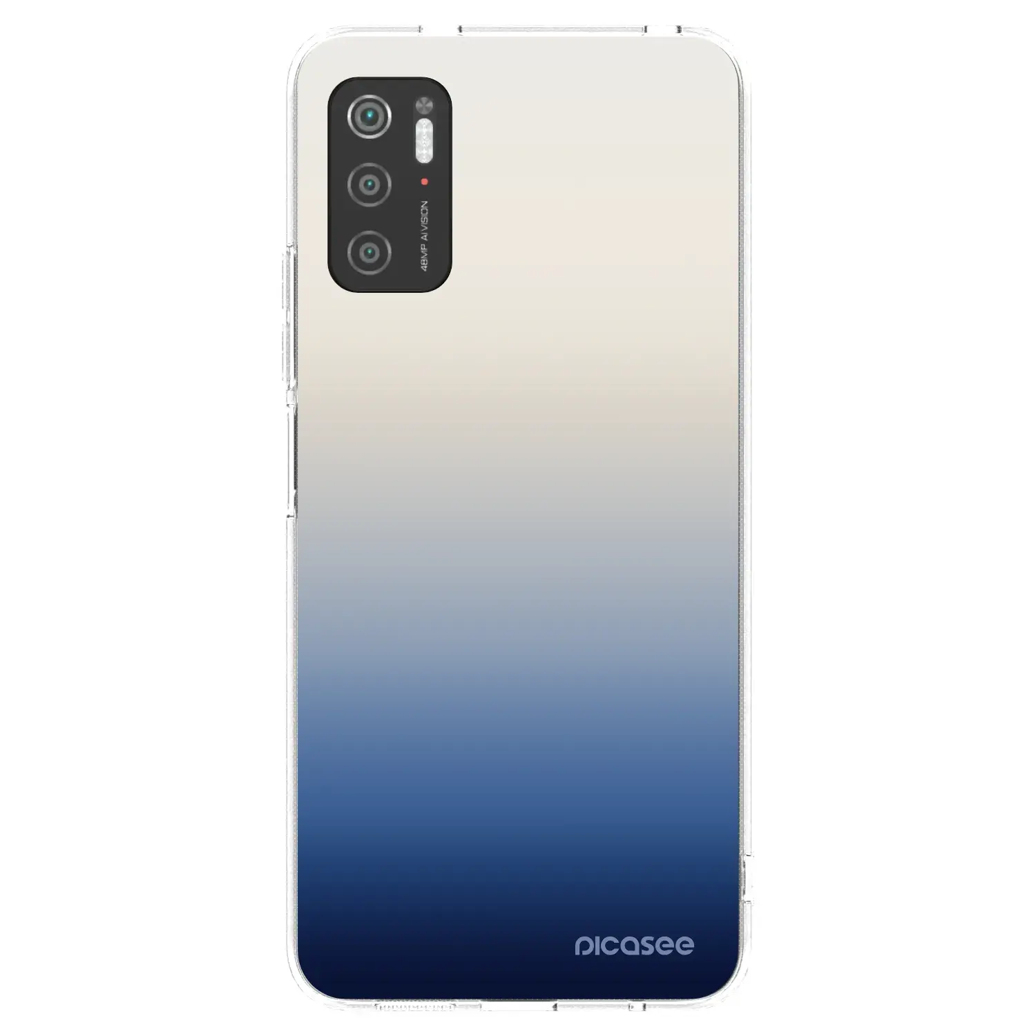Silikonový průhledný obal pro Xiaomi Poco M3 Pro 5G - Gravity Fade