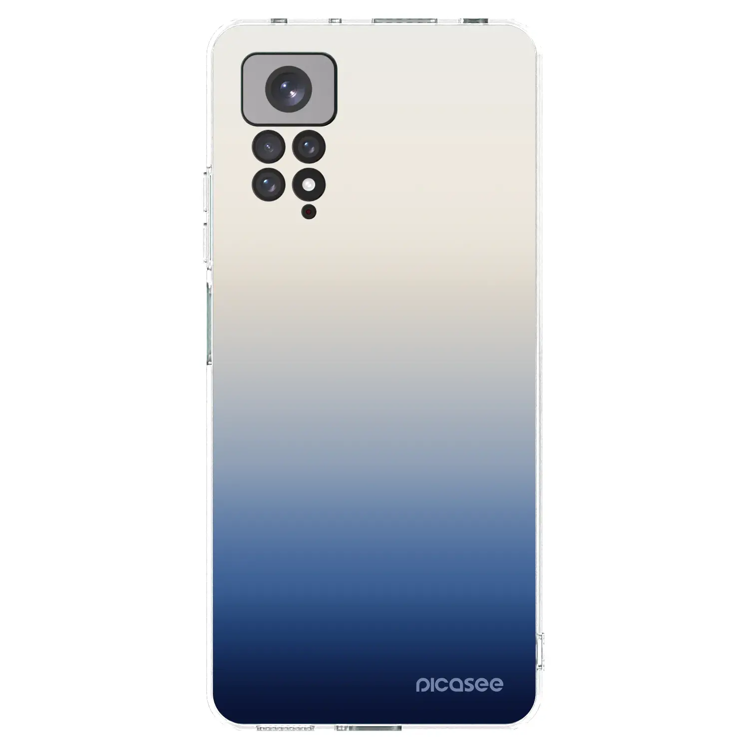 Silikonový průhledný obal pro Xiaomi Redmi Note 11 - Gravity Fade