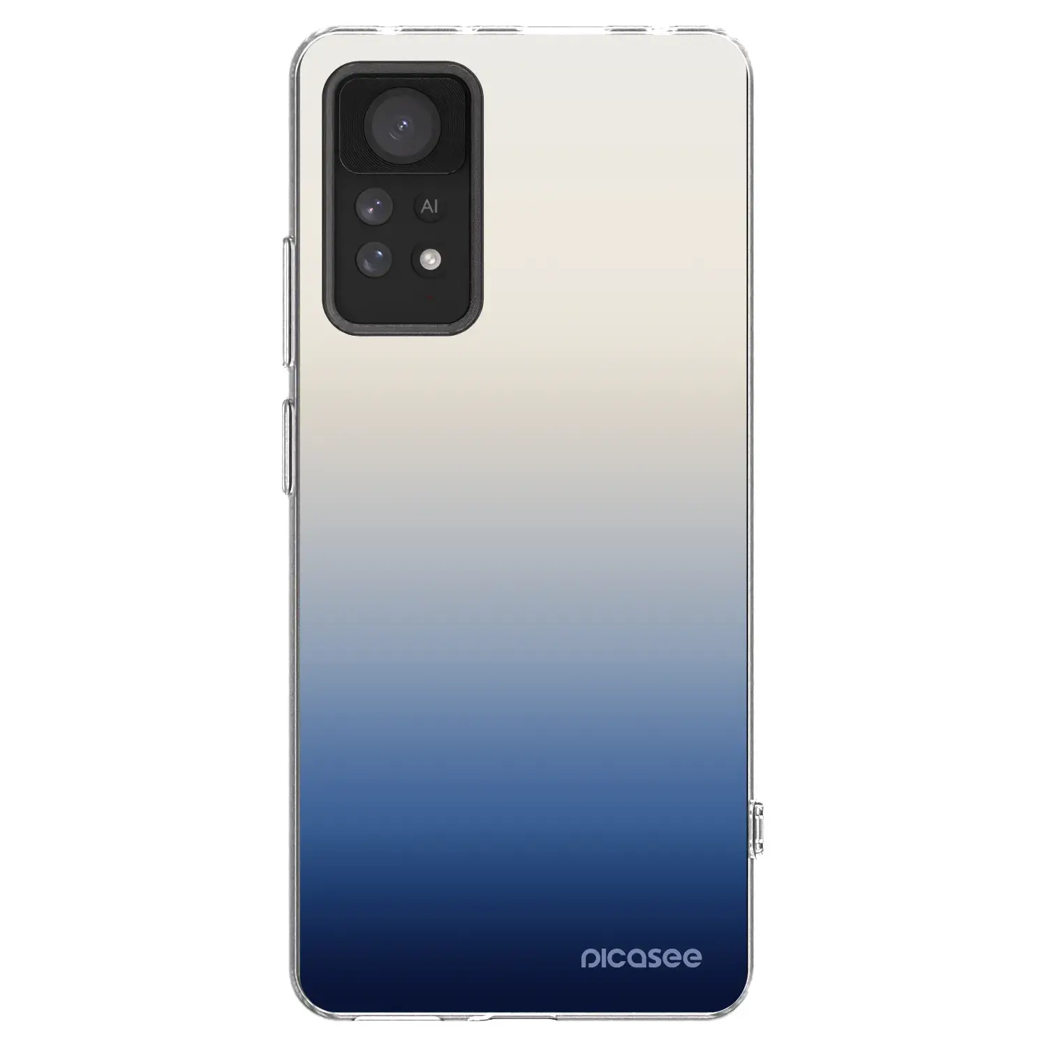Silikonový průhledný obal pro Xiaomi Redmi Note 11 Pro 5G - Gravity Fade