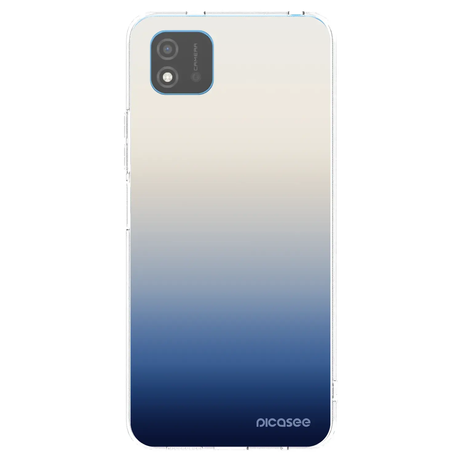 Silikonový průhledný obal pro Realme C11 (2021) - Gravity Fade